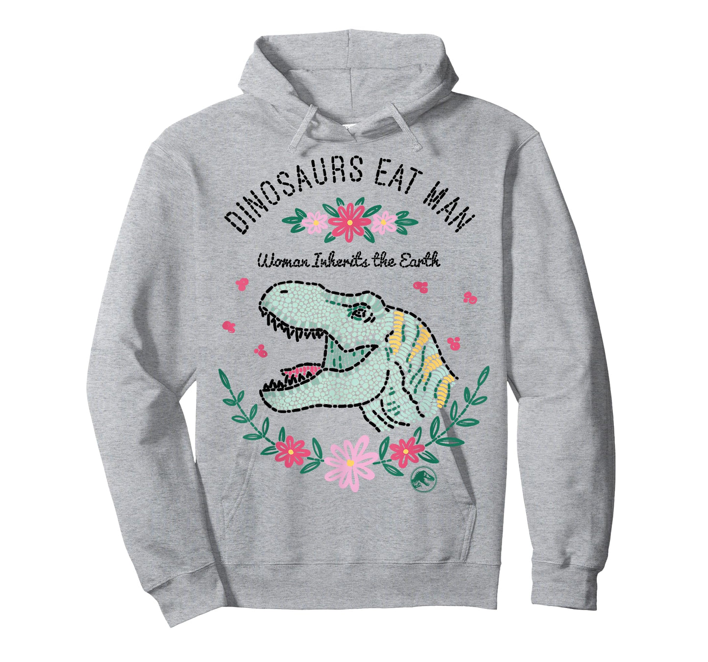 Jurassic Park Dinos Eat Man Women Inherit The Earth T-Shirt Small