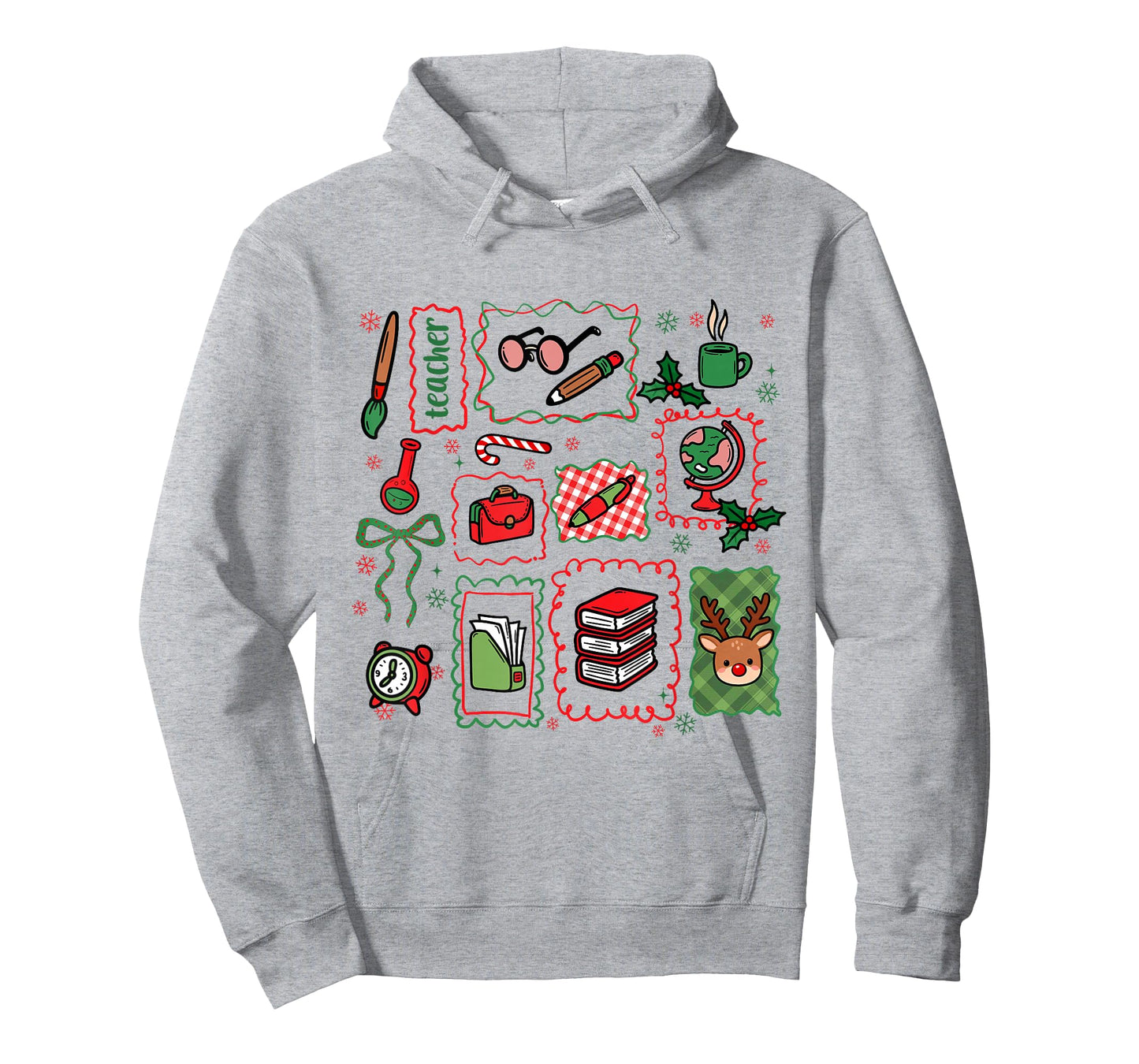 Christmas Teacher Squad Festive Holiday Xmas Teaching Women T-Shirt