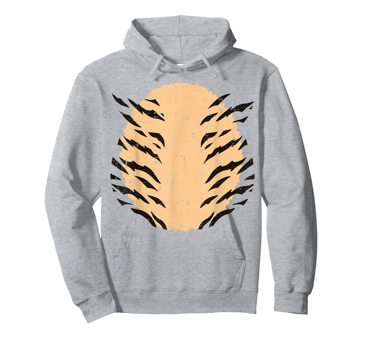 Halloween Tiger Tummy Funny Animal Costume Men Women Kids T-Shirt