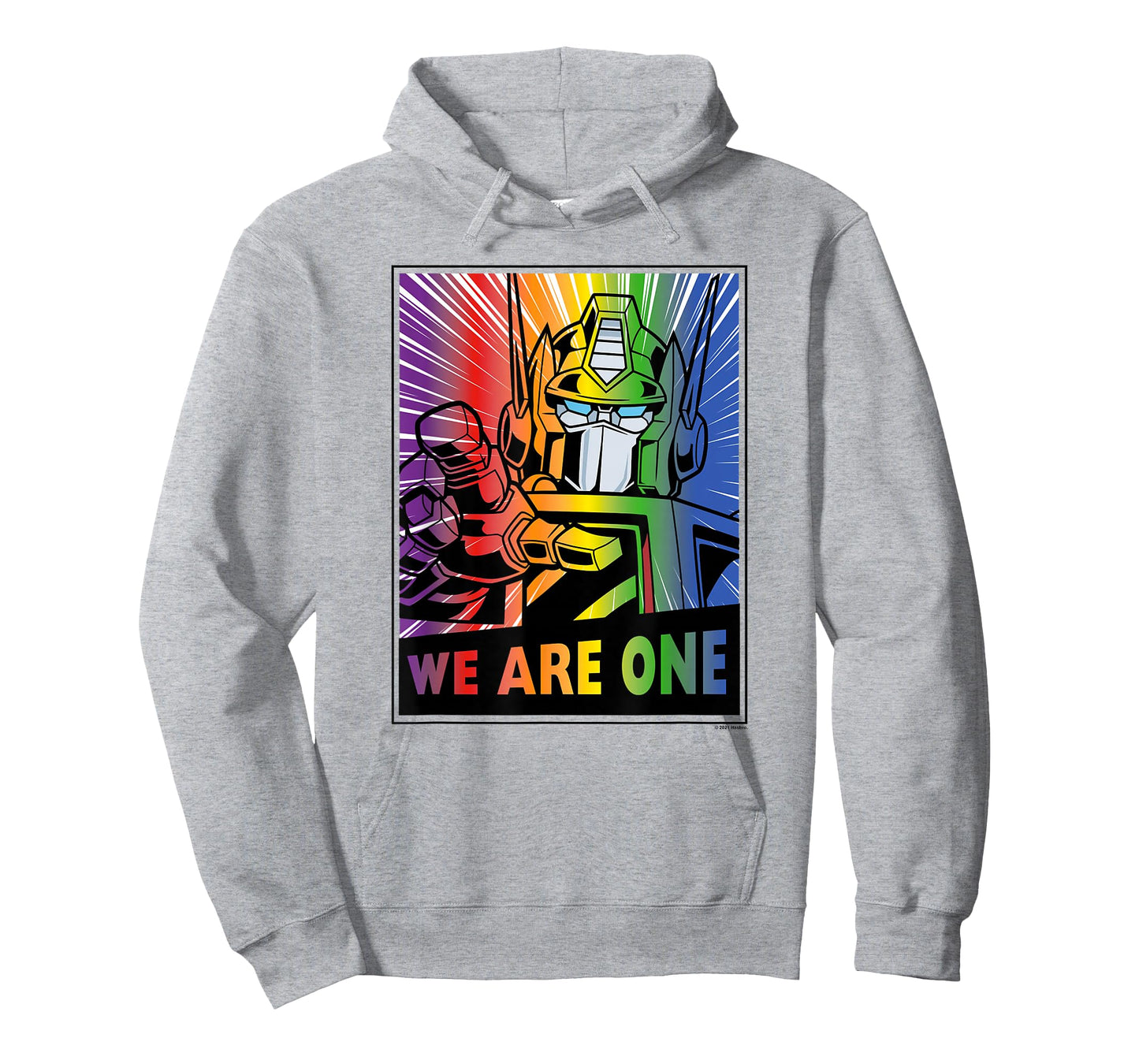Transformers Pride Rainbow Optimus Prime We Are One T-Shirt