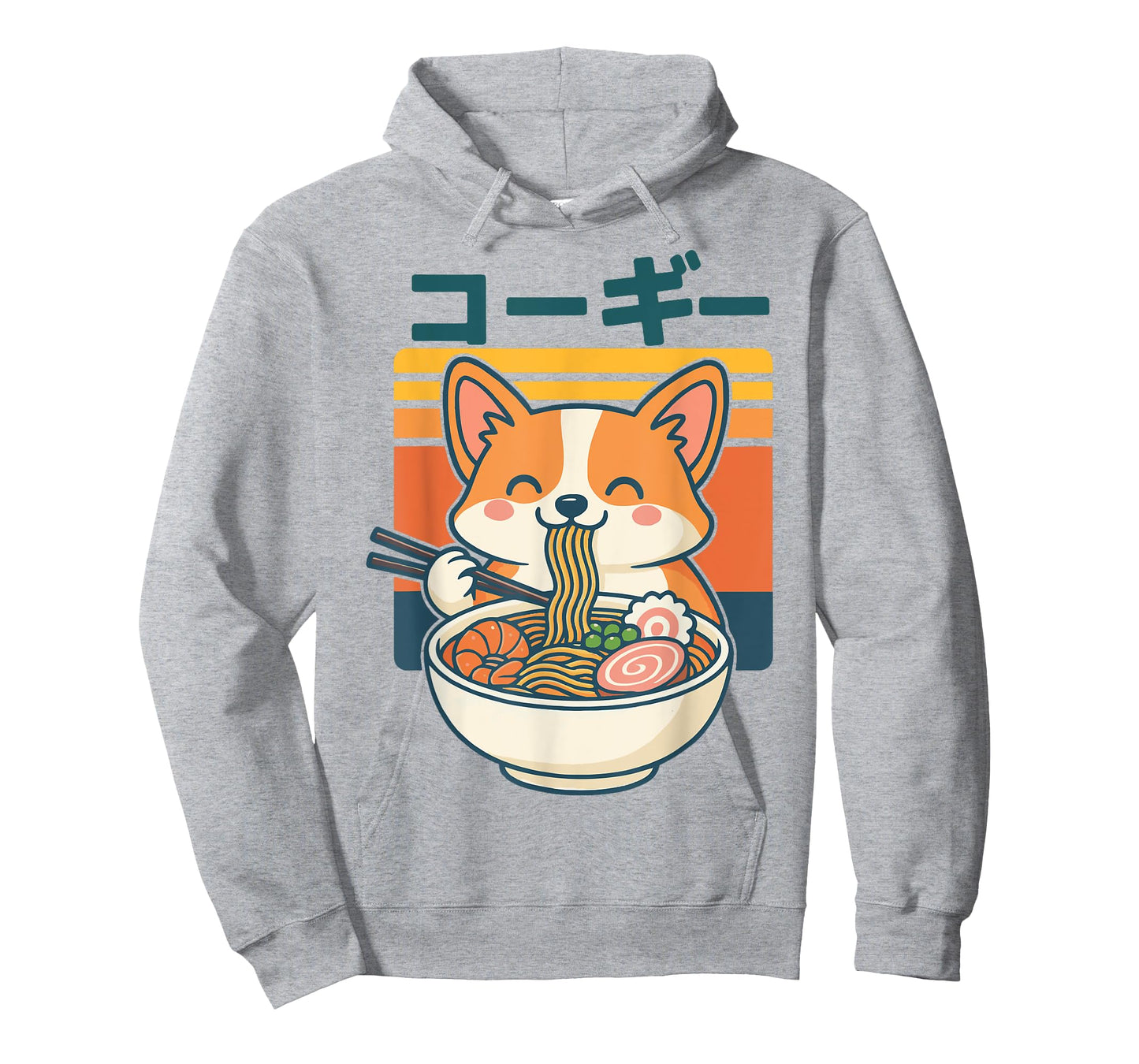 Corgi Eating Ramen T-Shirt