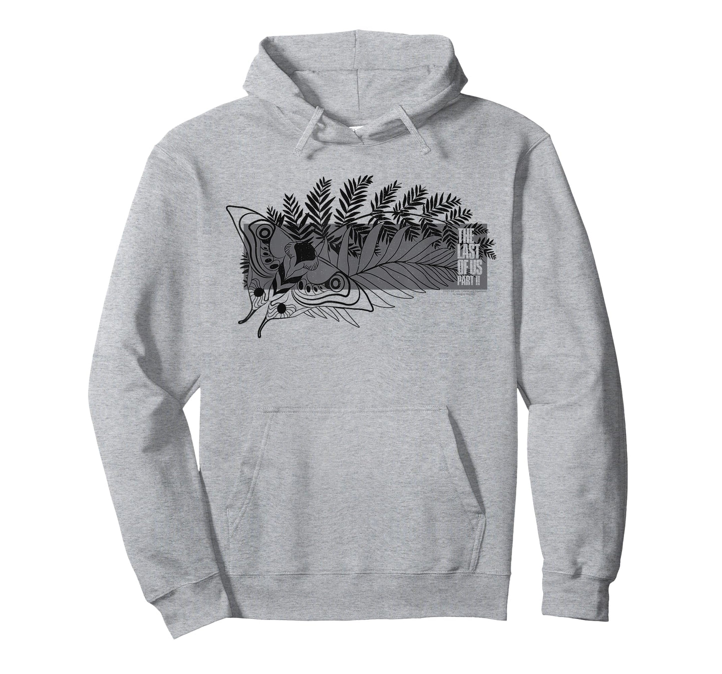 The Last of Us Moth and Leaves Video Game T-Shirt