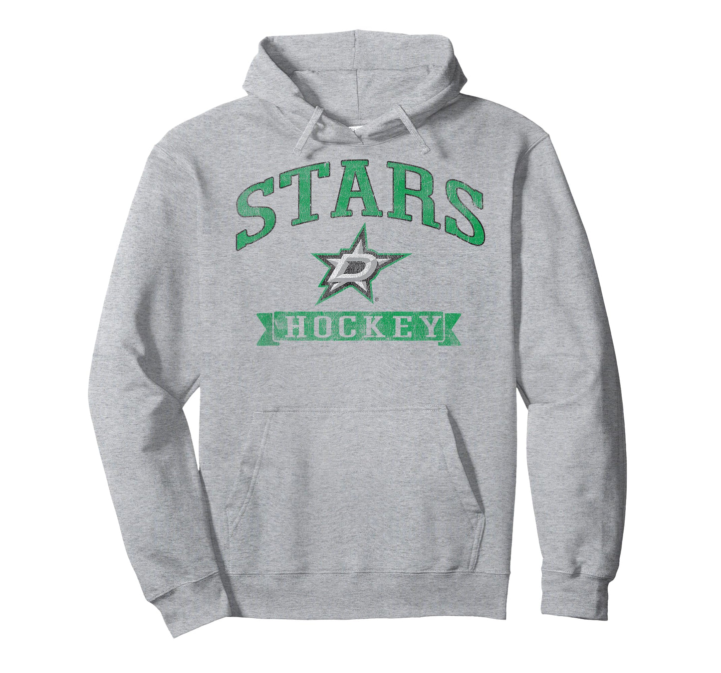 Dallas Stars Vintage Hockey Gray Officially Licensed T-Shirt