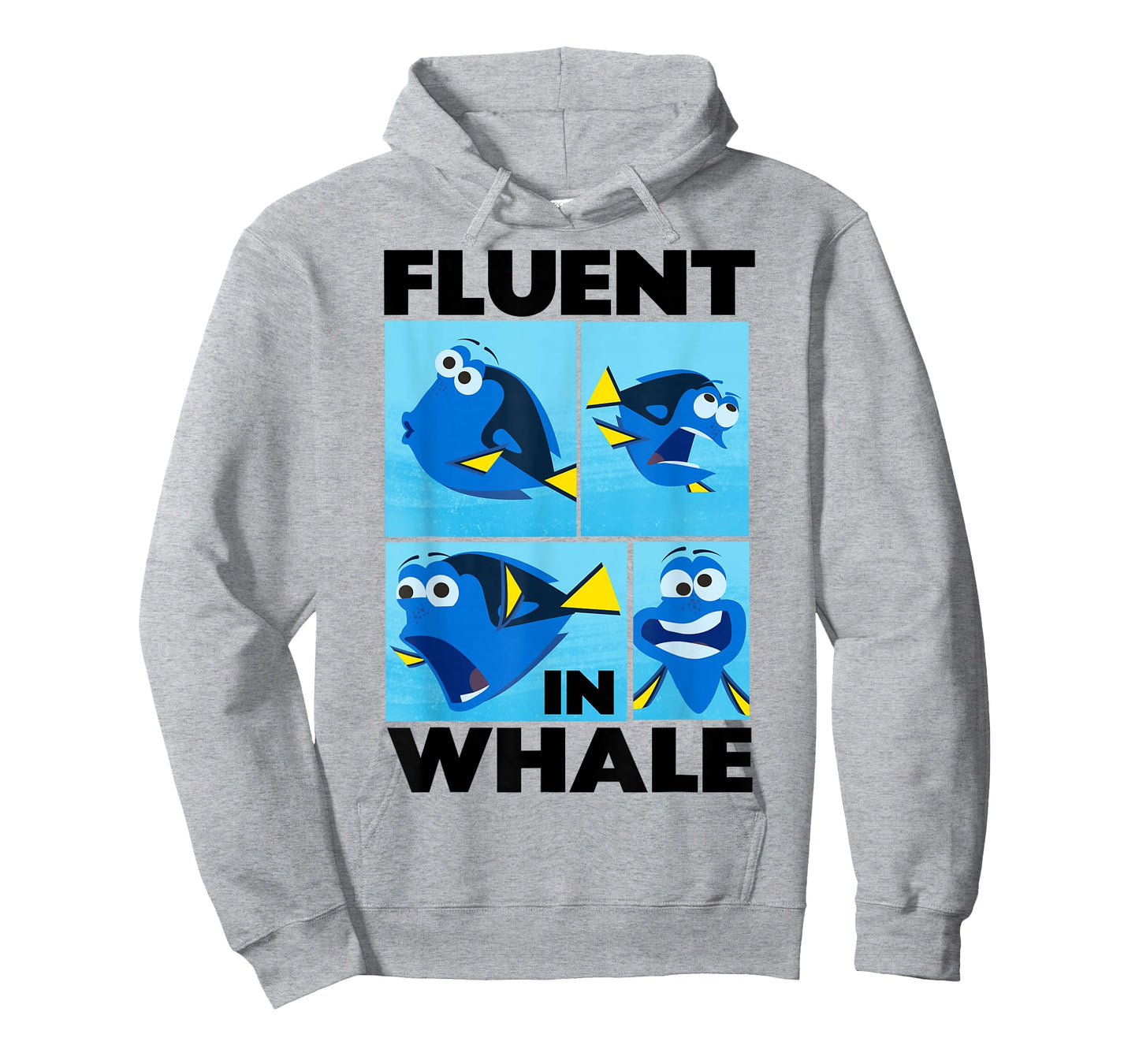 Disney Pixar Finding Dory Fluent in Whale Dory Box Ups T-Shirt