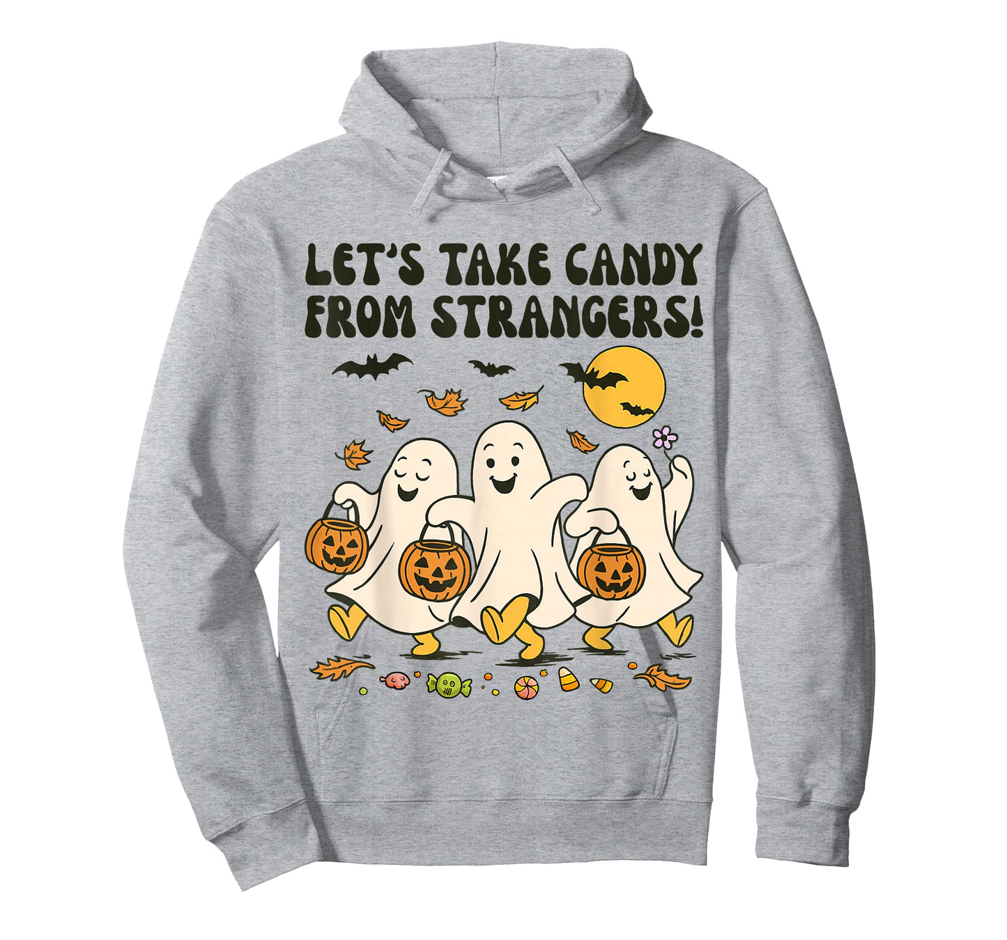 Let's Take Candy from Strangers Halloween Trick Or Treat Kid T-Shirt