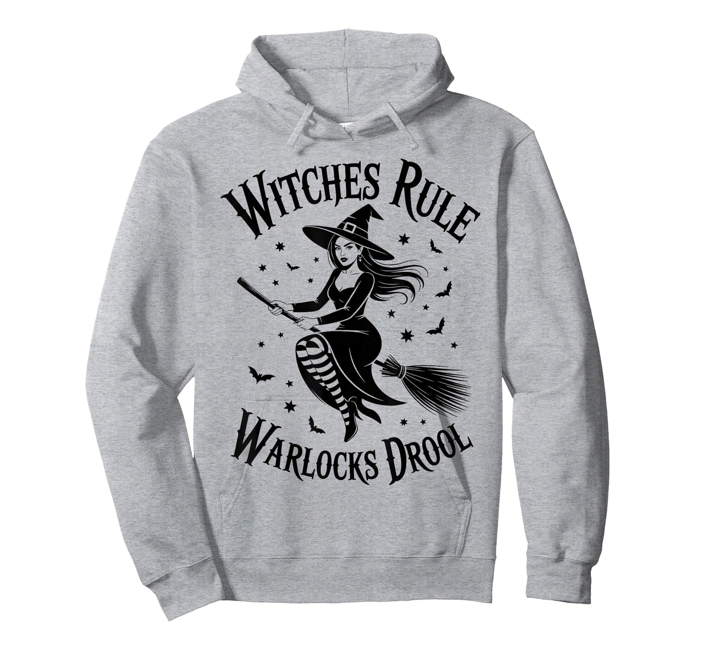 Witches Rule Warlocks Drool Funny Gift Wiccan & Halloween T-Shirt