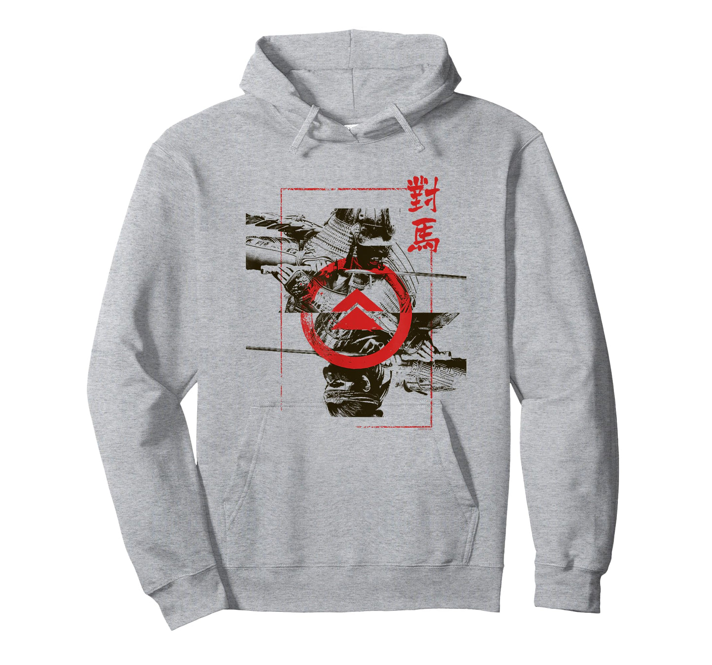 Ghost of Tsushima Mirrored Graphic with Crest T-Shirt