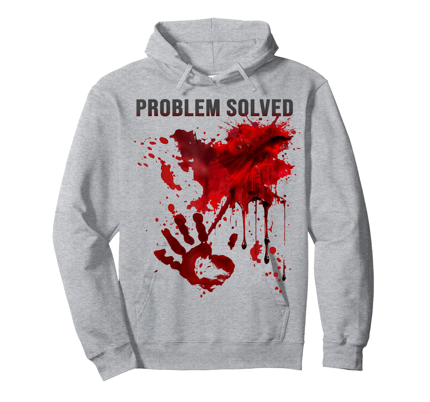 Problem Solved Bloody Shirt Blood Stained Blood Splatter T-Shirt