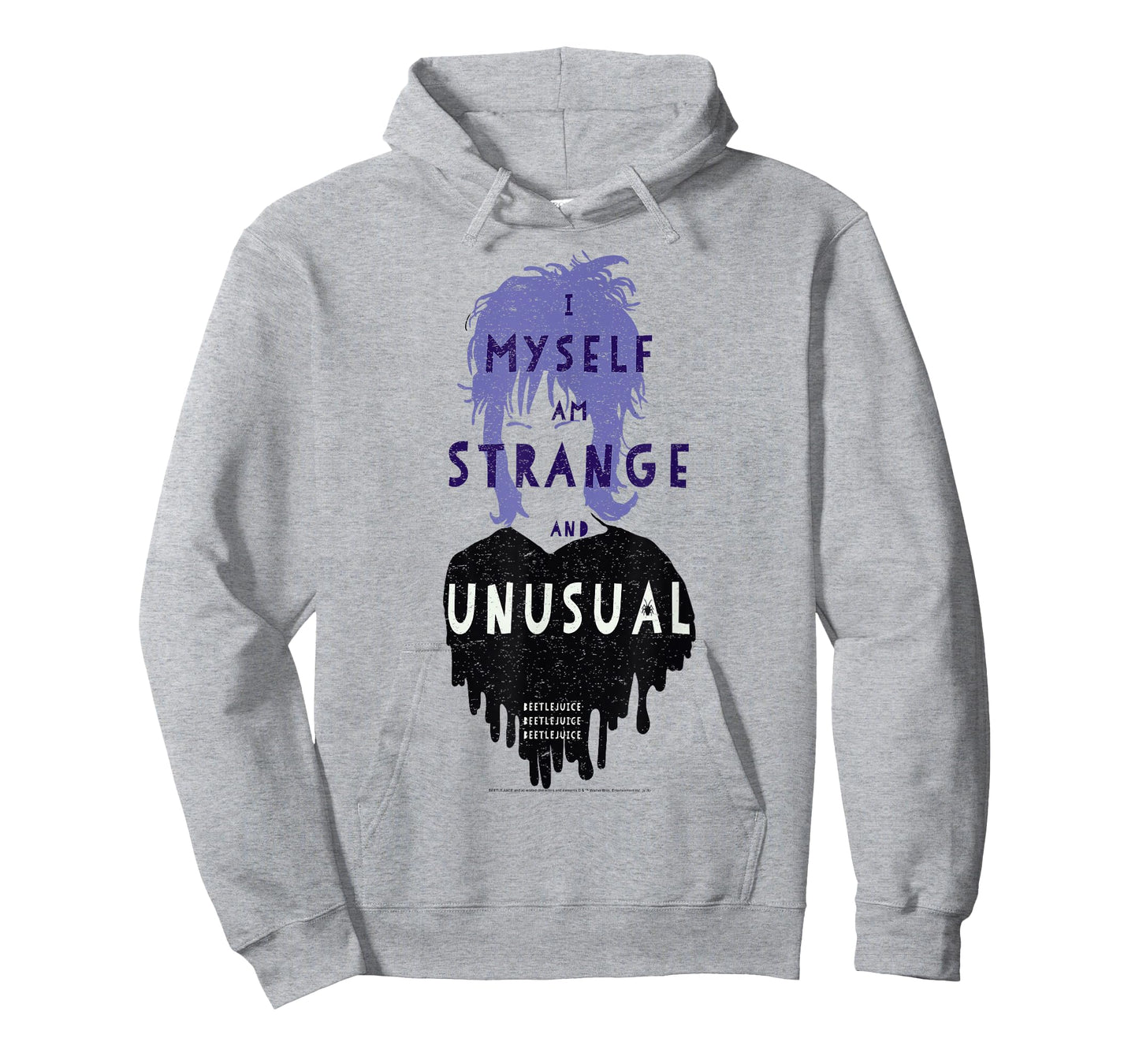 Beetlejuice Lydia I Myself Am Strange and Unusual Minimal T-Shirt