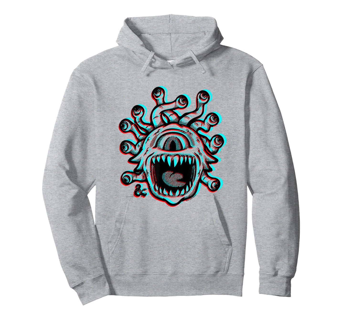 Dungeons & Dragons 50th Anniversary 3D Outline Beholder T-Shirt