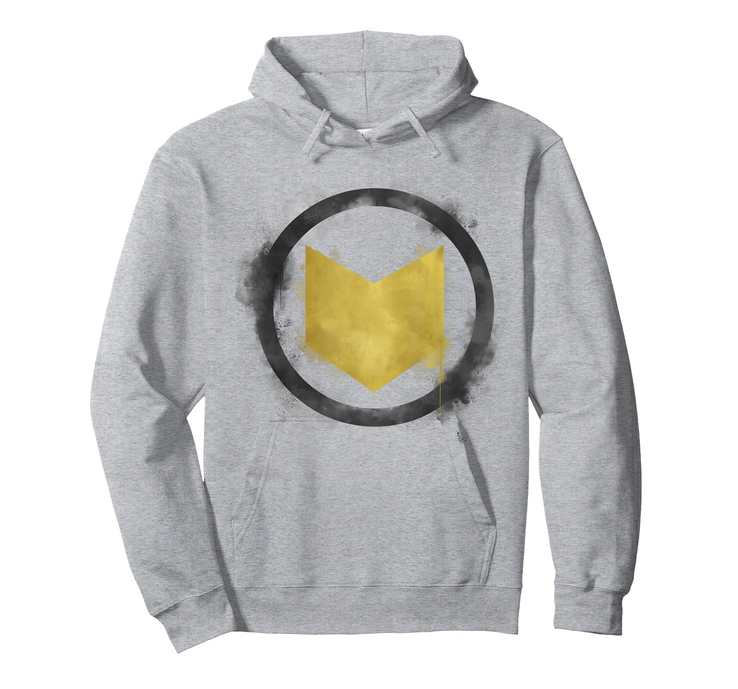Marvel Avengers Endgame Hawkeye Spray Paint Logo T-Shirt