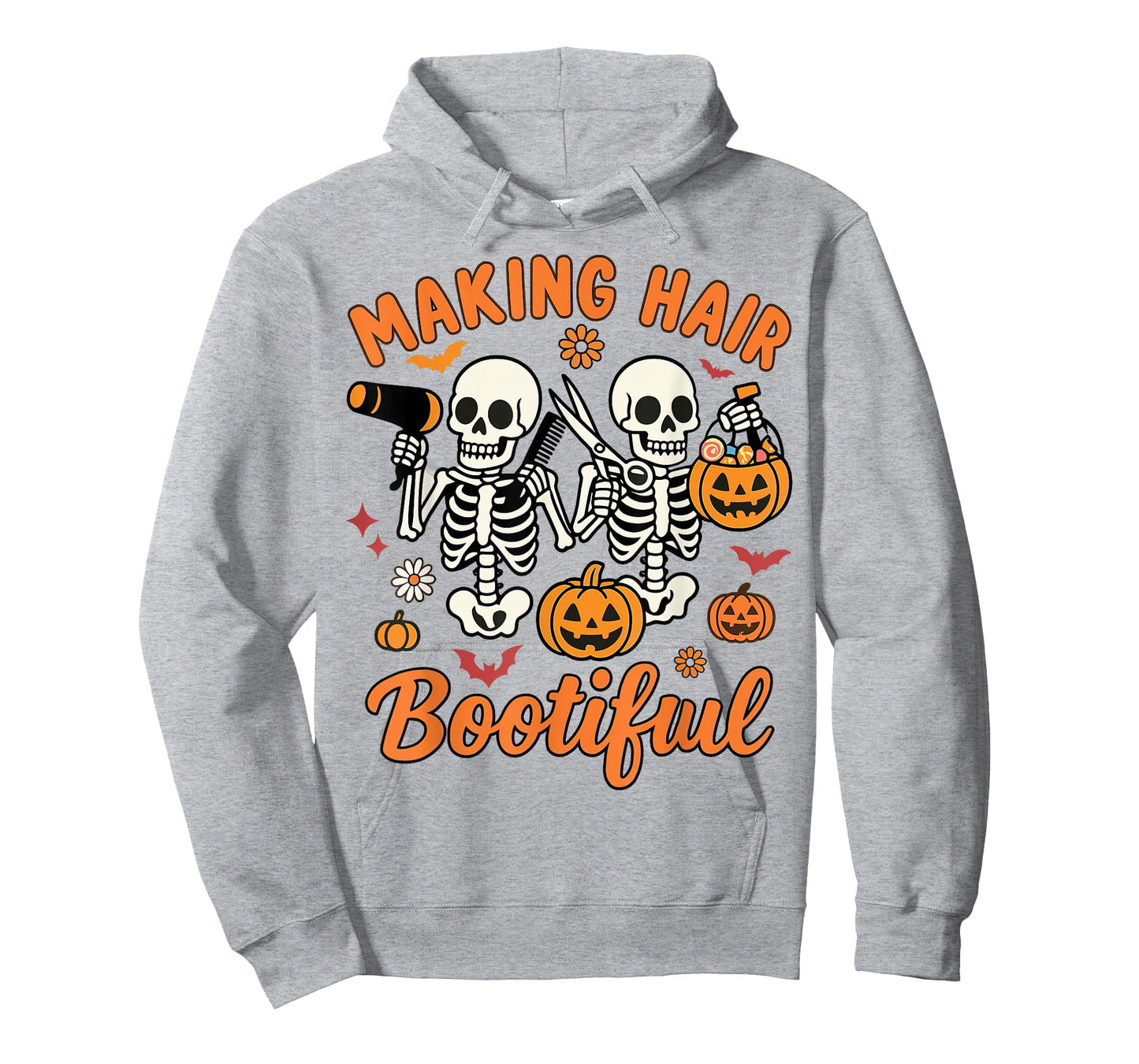 Making Hair Bootiful Funny Scary Ghost Hairdresser Halloween T-Shirt