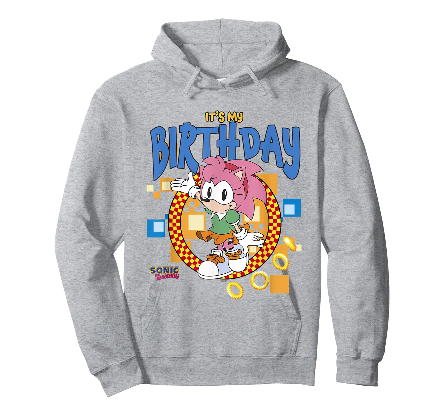 Sonic The Hedgehog Birthday It's My B-Day Amy Rose T-Shirt