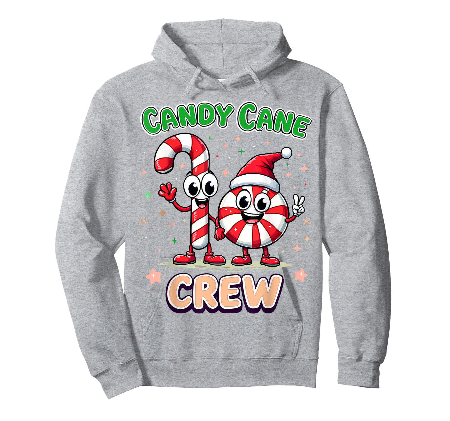 Candy Cane Crew Christmas Xmas Love Candy Boys Girls Kids T-Shirt