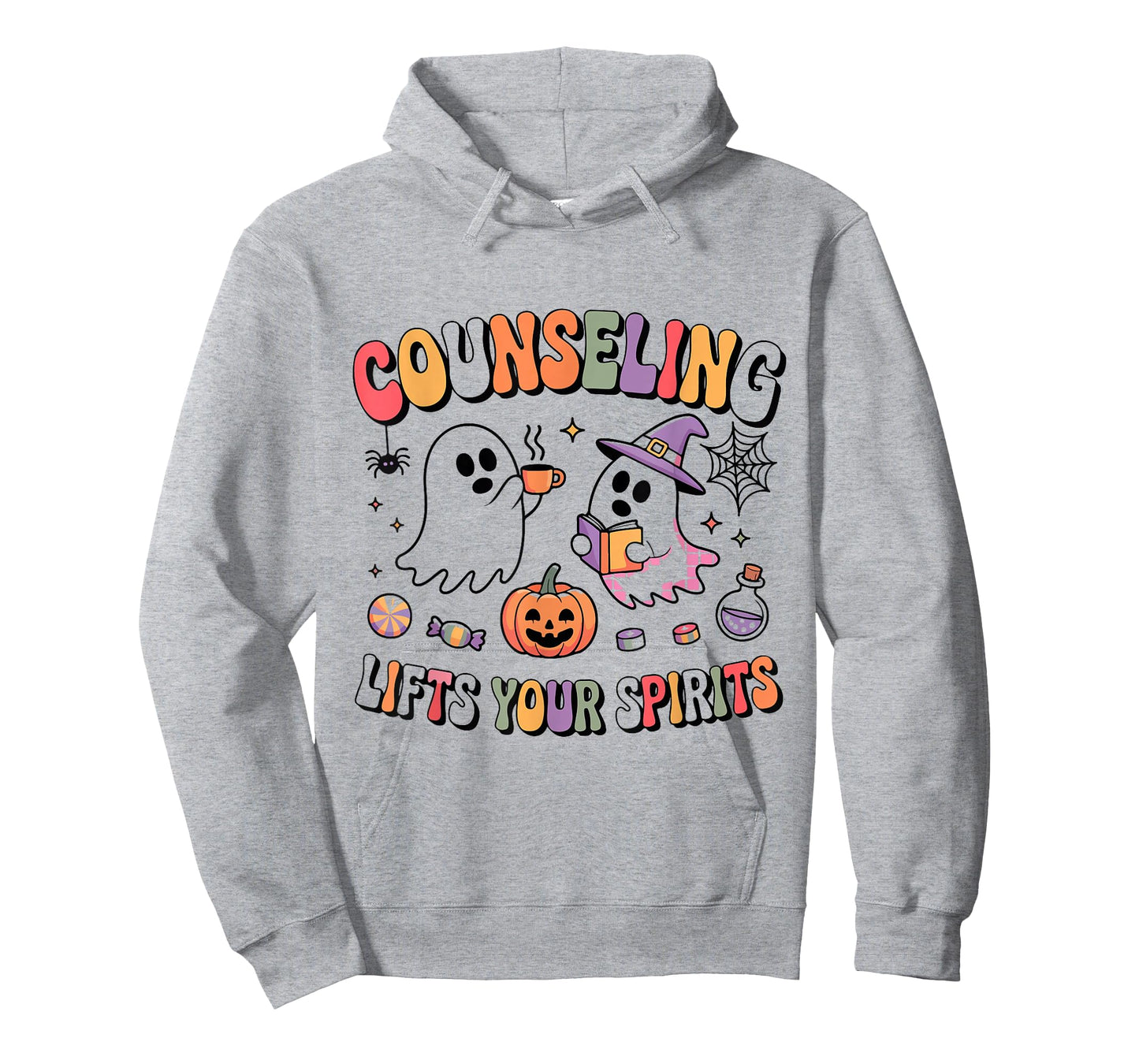 Counseling Lifts Your Spirits School Counsel Halloween T-Shirt