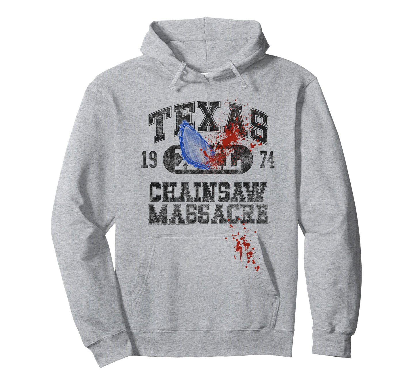 The Texas Chainsaw Massacre Athletic Logo with Chainsaw T-Shirt