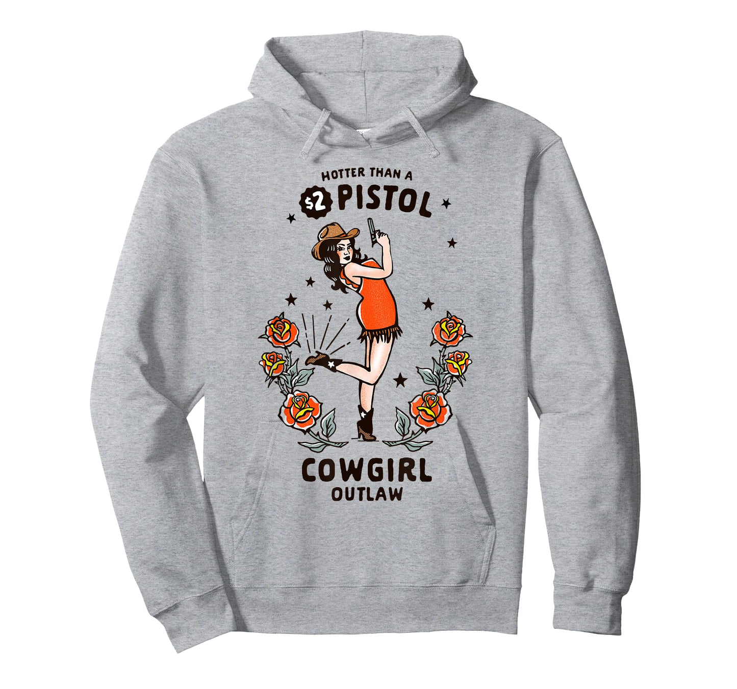 Cute Retro Western Cowgirl Outlaw Shirt: Best Gift For Women T-Shirt