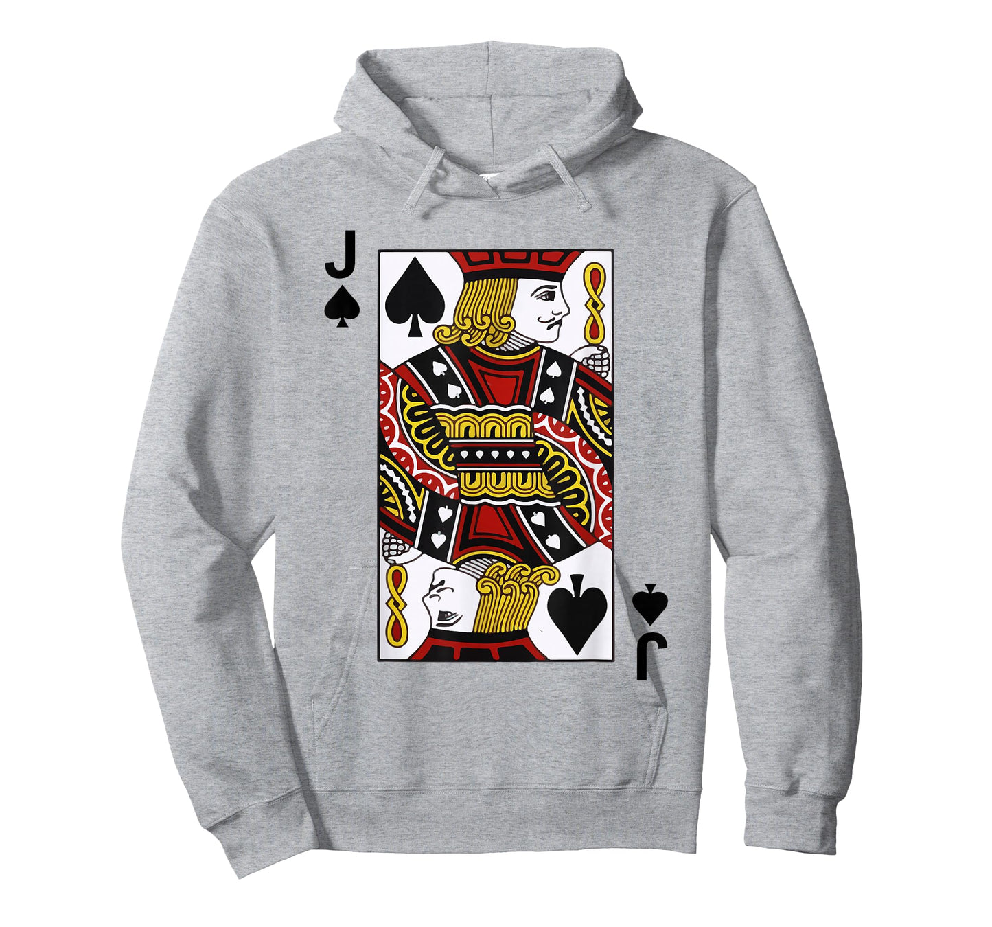 Jack of Spades J Blackjack Playing Cards Tshirt