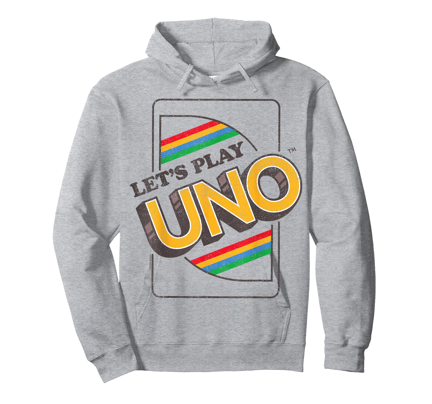 UNO Let's Play Rainbow UNO Card T-Shirt