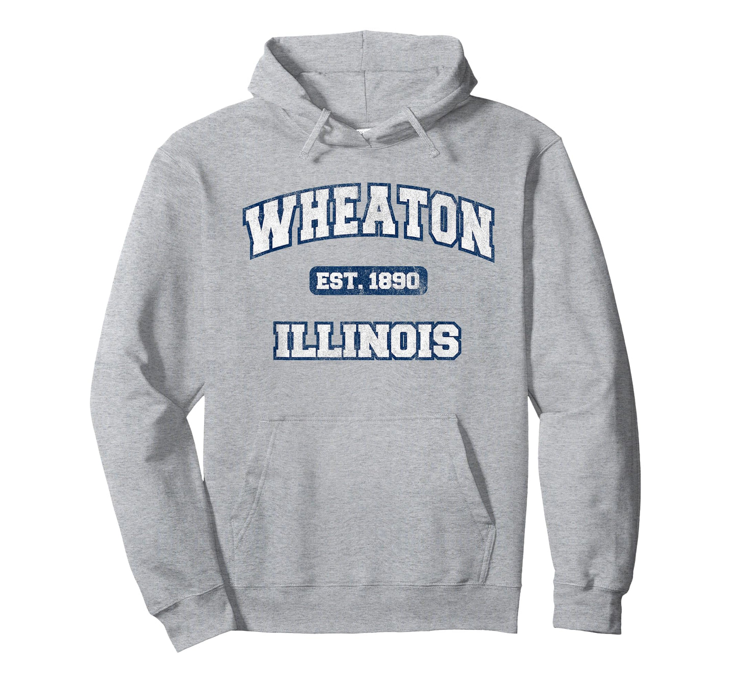 Wheaton Illinois Varsity College Style T-Shirt