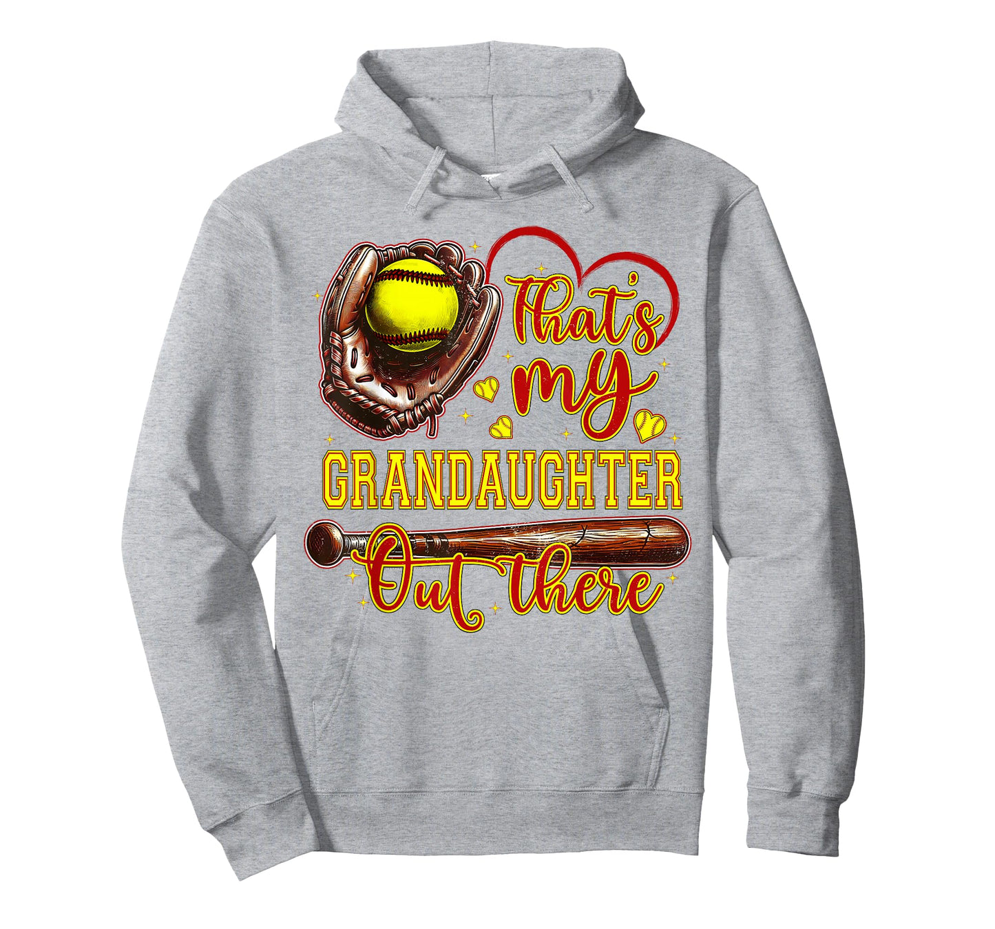 That's My Granddaughter Out There Softball Grandma T-Shirt