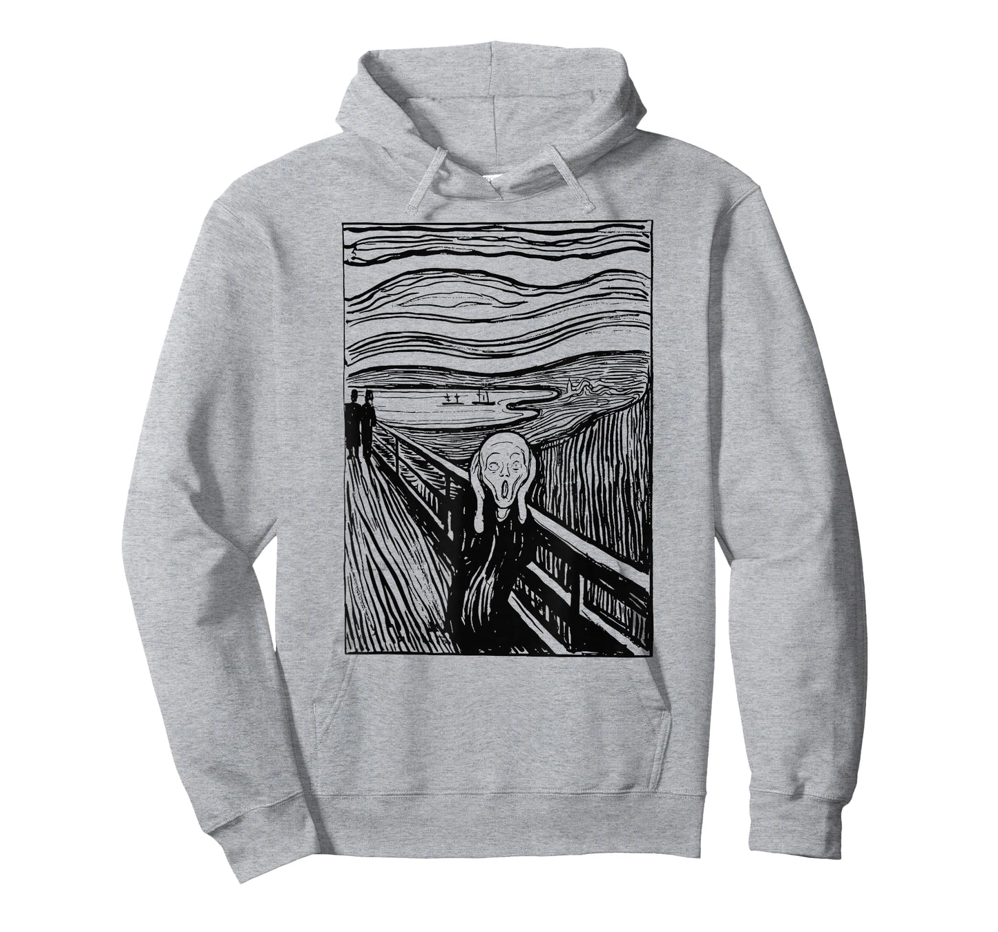 The Scream Famous Art by Munch Artist Painting Vintage T-Shirt