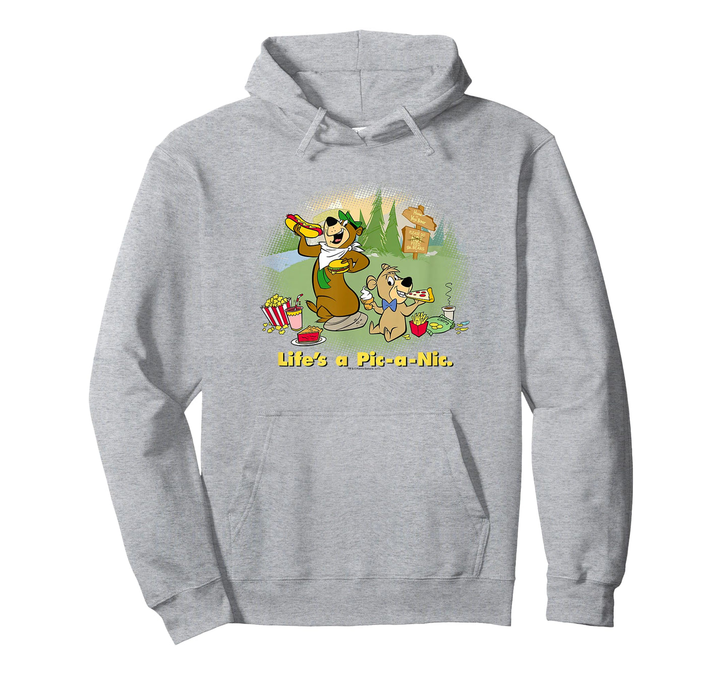 Yogi Bear Lifes a Pic-a-Nic T-Shirt Small