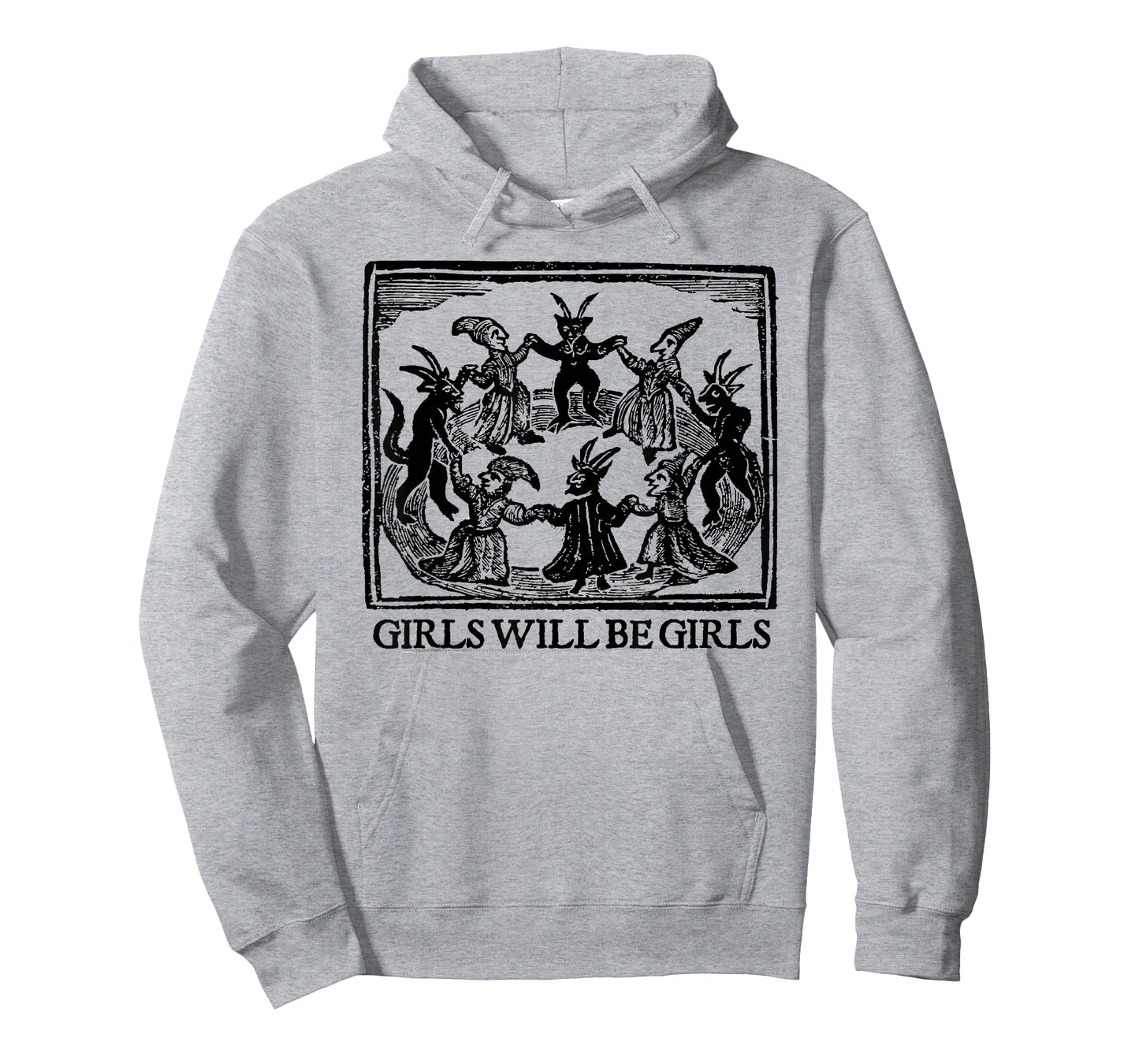 Witch Witches Devil Halloween Girl Will Be Girls Spooky T-Shirt