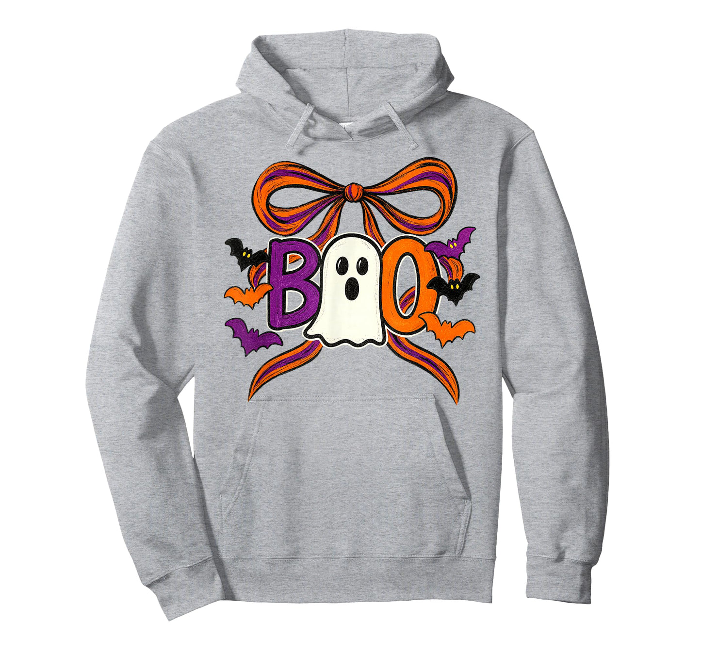 Coquette Boo Ghost Bow Cute Spooky Funny Halloween for Girl T-Shirt