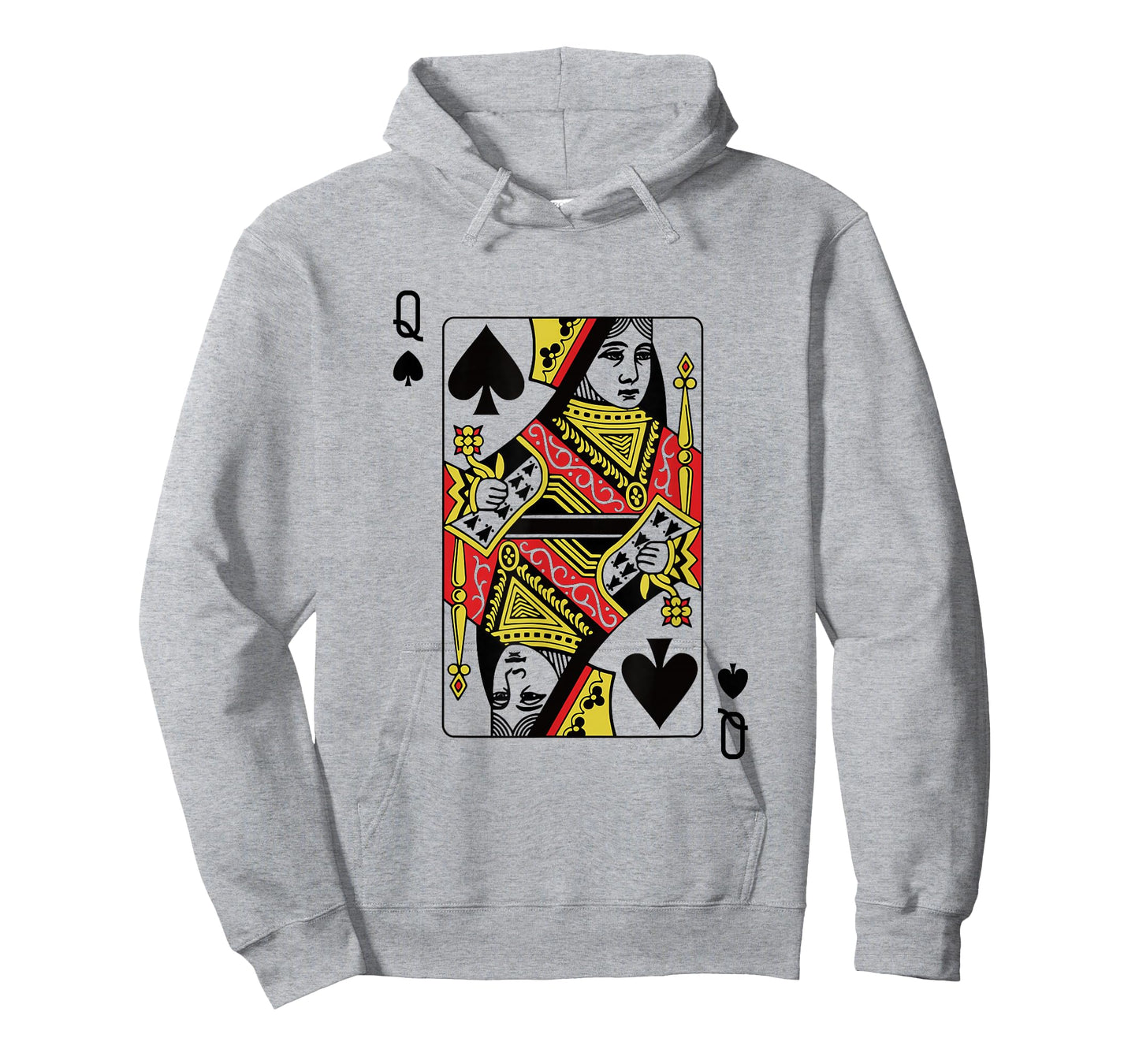 Queen of Spades Playing Card Poker T-Shirt