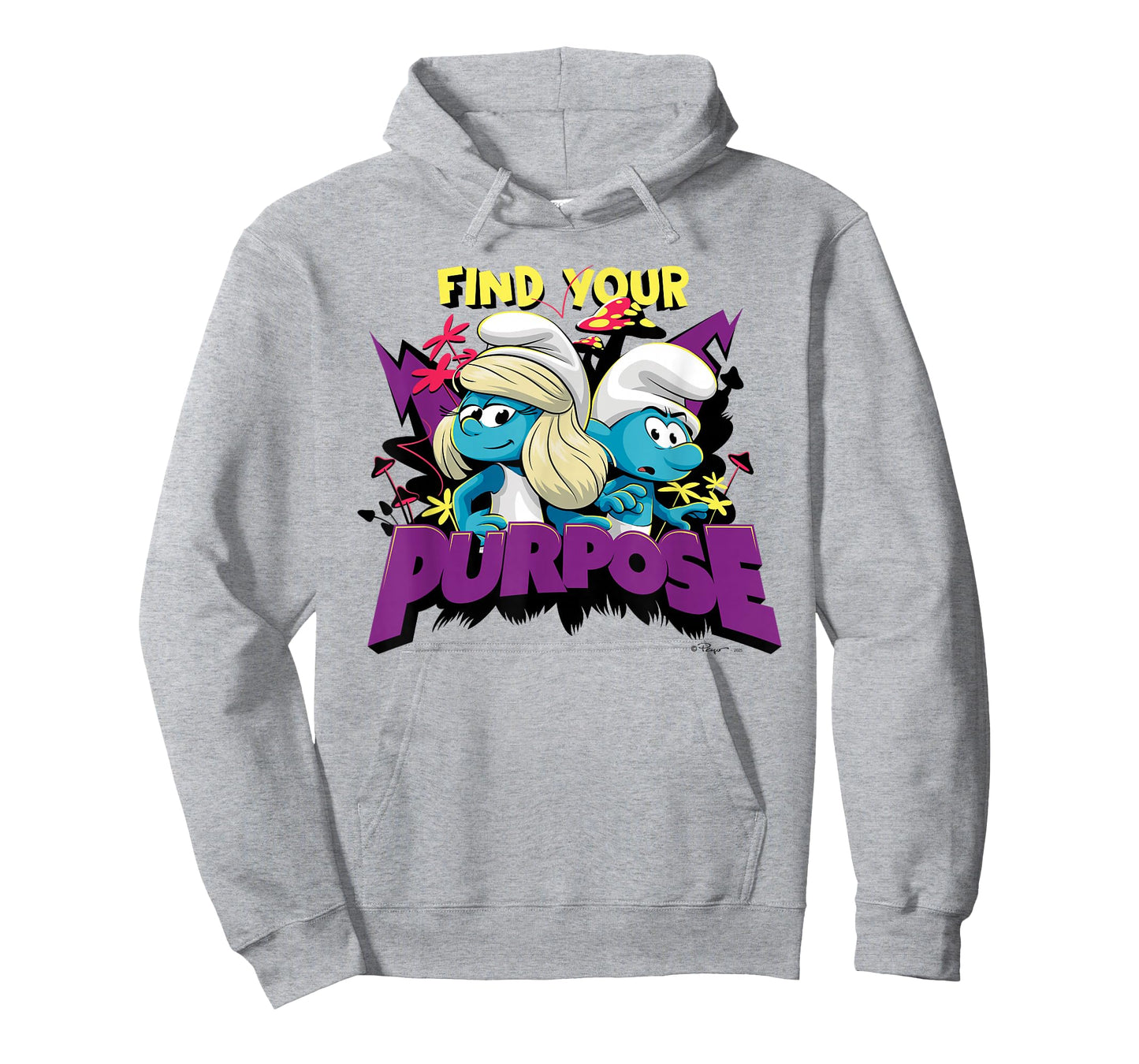 The Smurfs Movie Find Your Purpose Smurfette T-Shirt