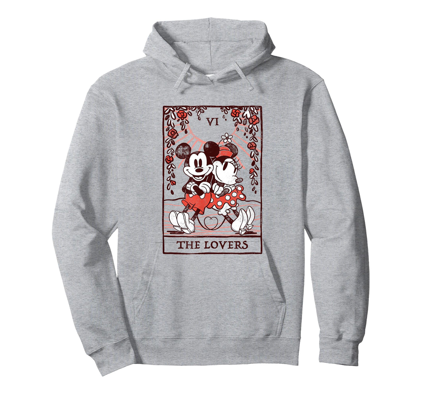 Disney Mickey and Friends Valentine's Day The Lovers Card T-Shirt