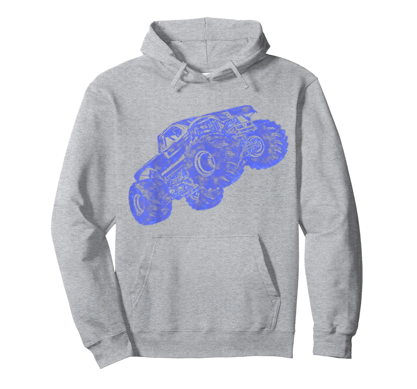 Monster Truck Ink Style Design Monster Truck T-Shirt
