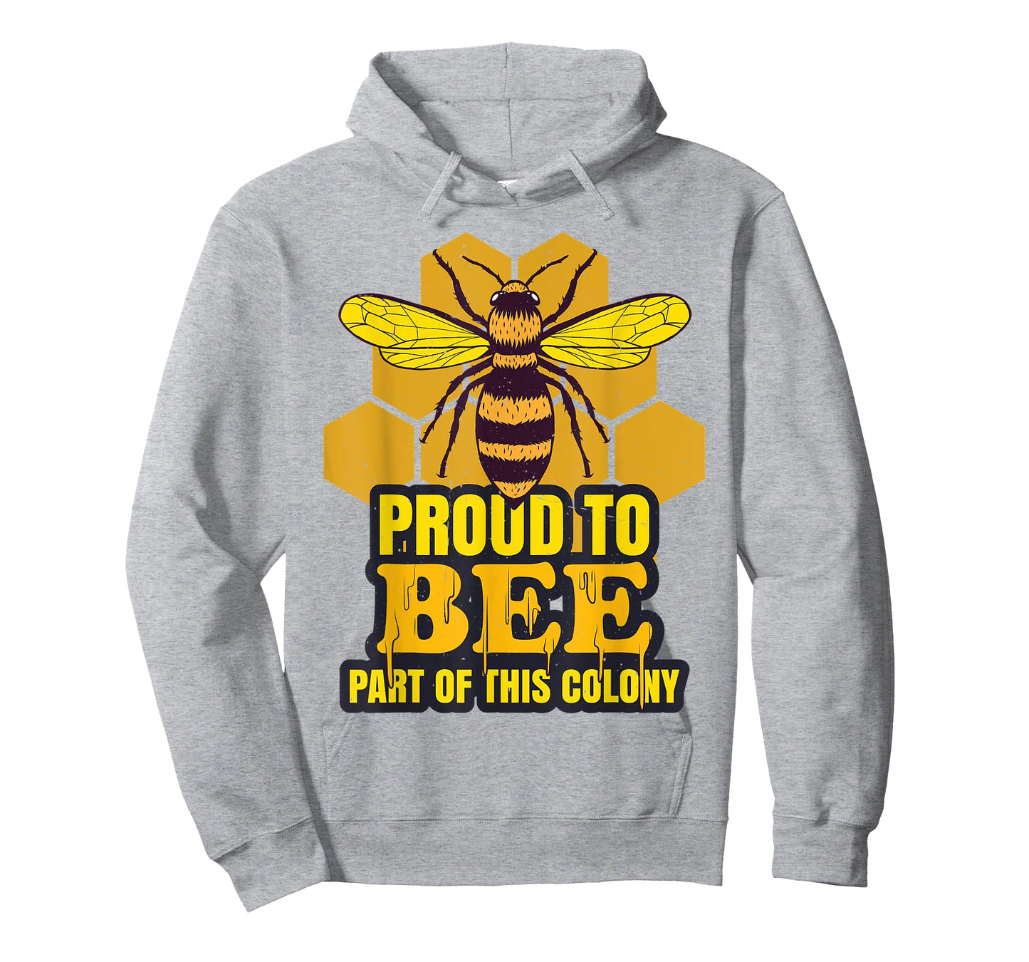 Proud To Bee Part Of This Colony | Beekeeping | Honeycomb T-Shirt