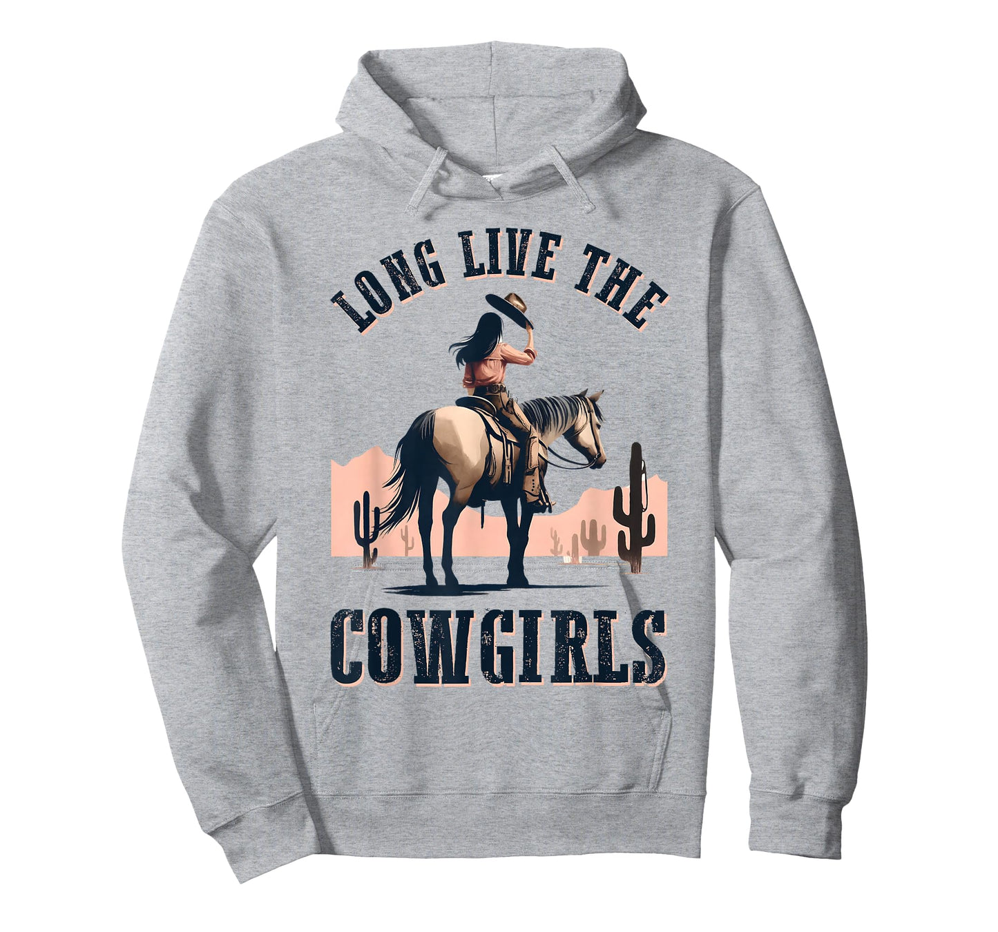 Long Live The Cowgirls Horse Riding Western Southern Women T-Shirt