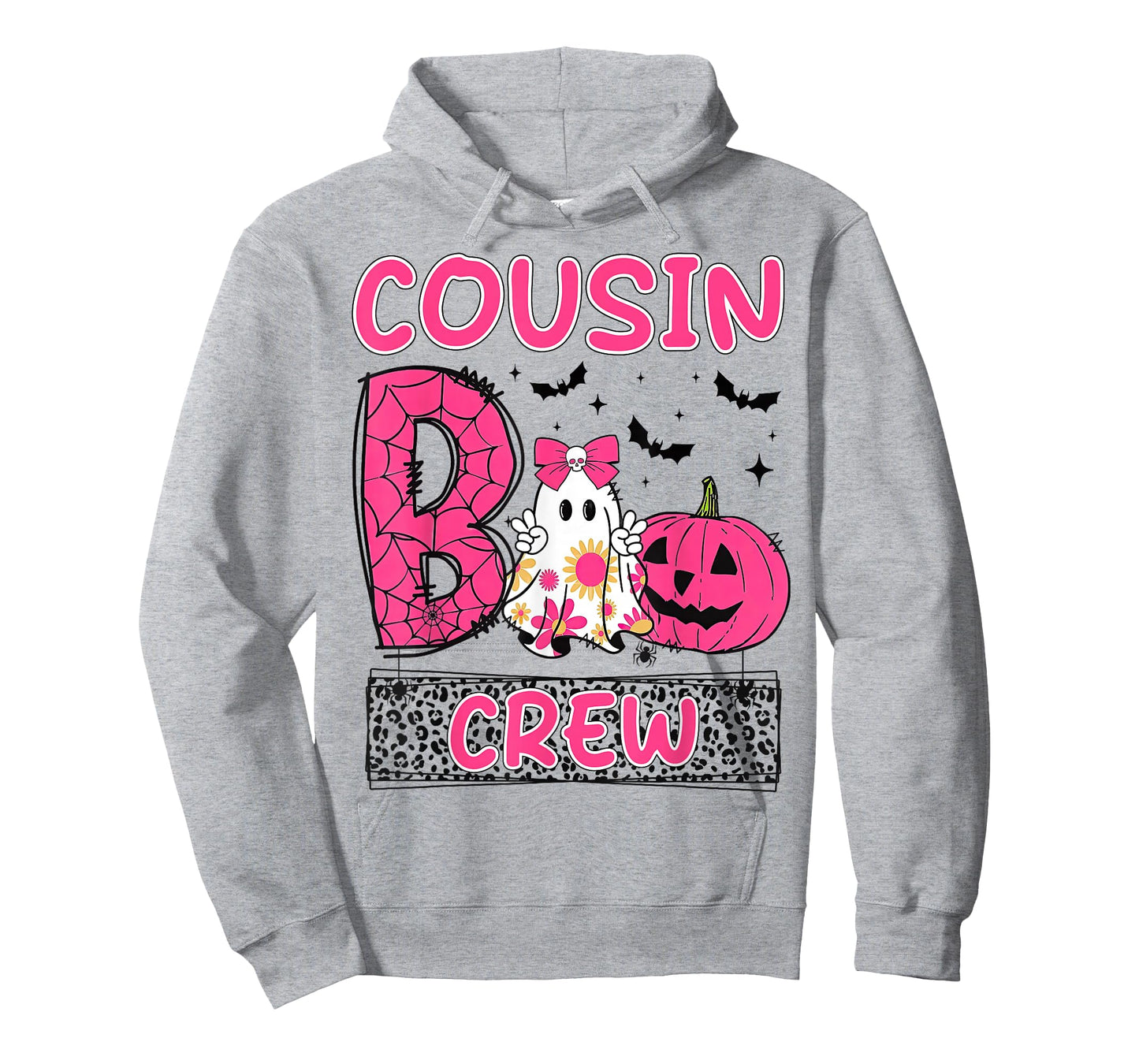 Cousin Boo Crew Girls Kids Matching Family Halloween T-Shirt