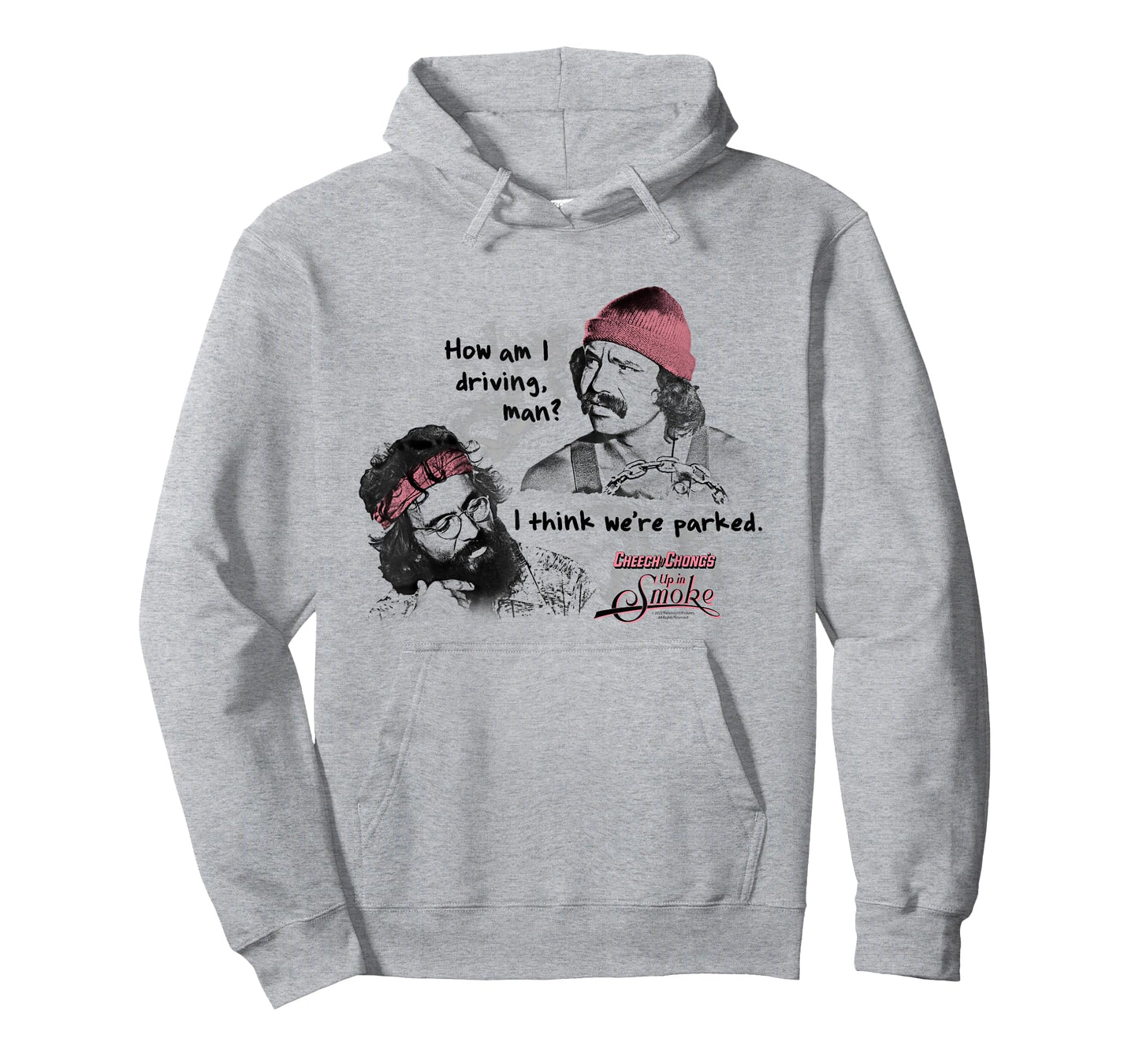 Cheech and Chong's Up in Smoke I Think We're Parked T-Shirt