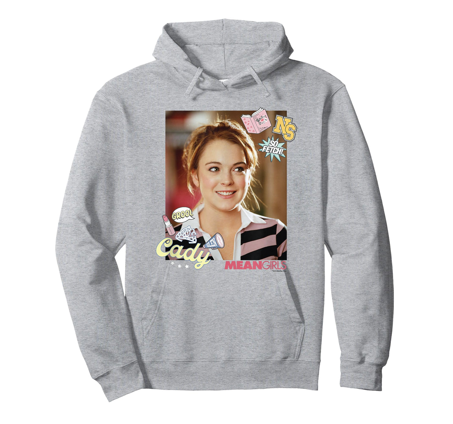 Mean Girls Iconic Cady Heron So Fetch! Big Chest Portrait T-Shirt