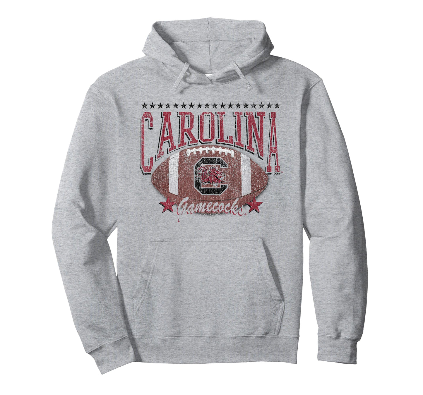 South Carolina Gamecocks Football Vintage Stars White T-Shirt