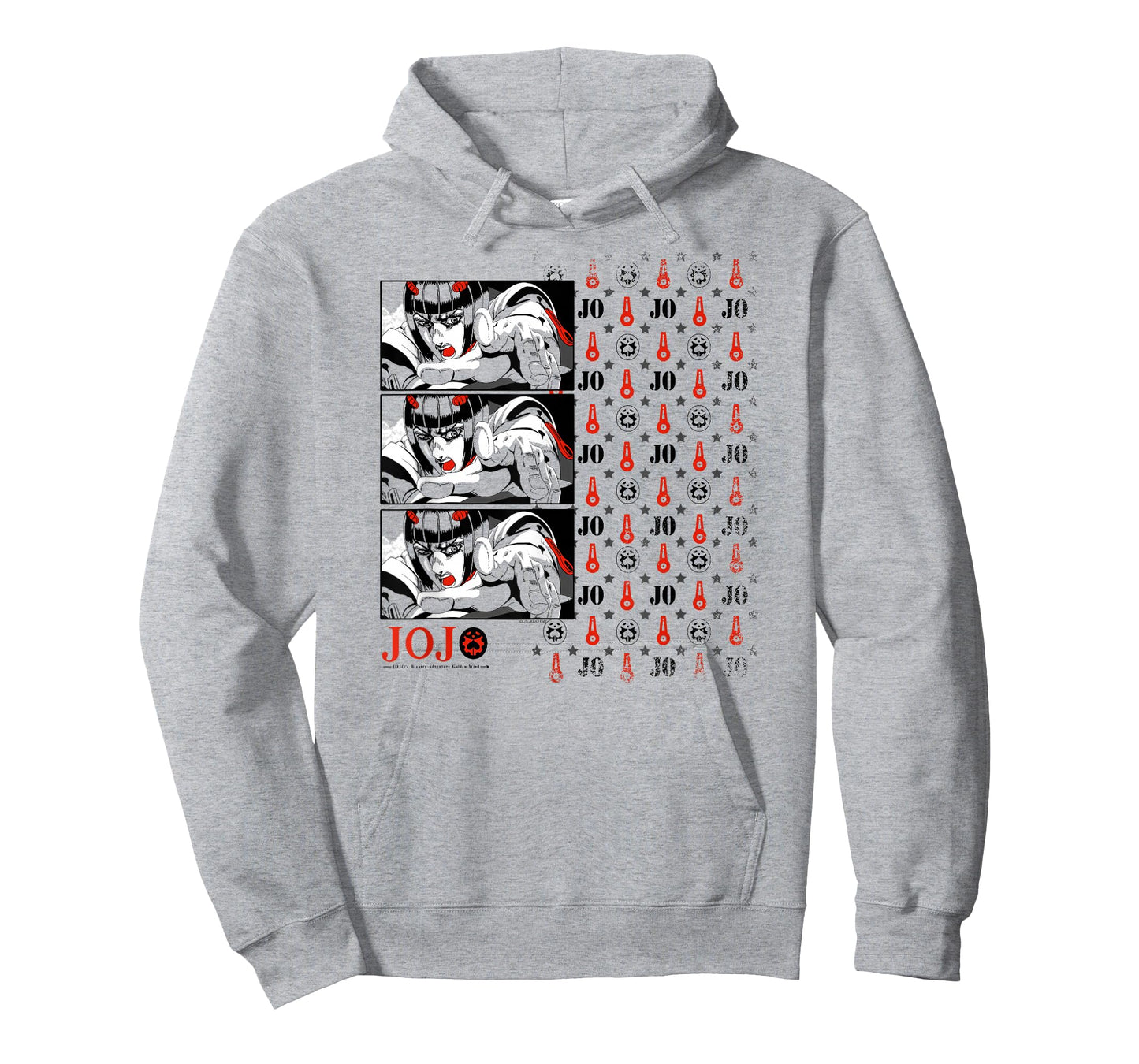 JoJo's Bizarre Adventure Pt 5 Bruno Bucciarati Zippers Anime T-Shirt