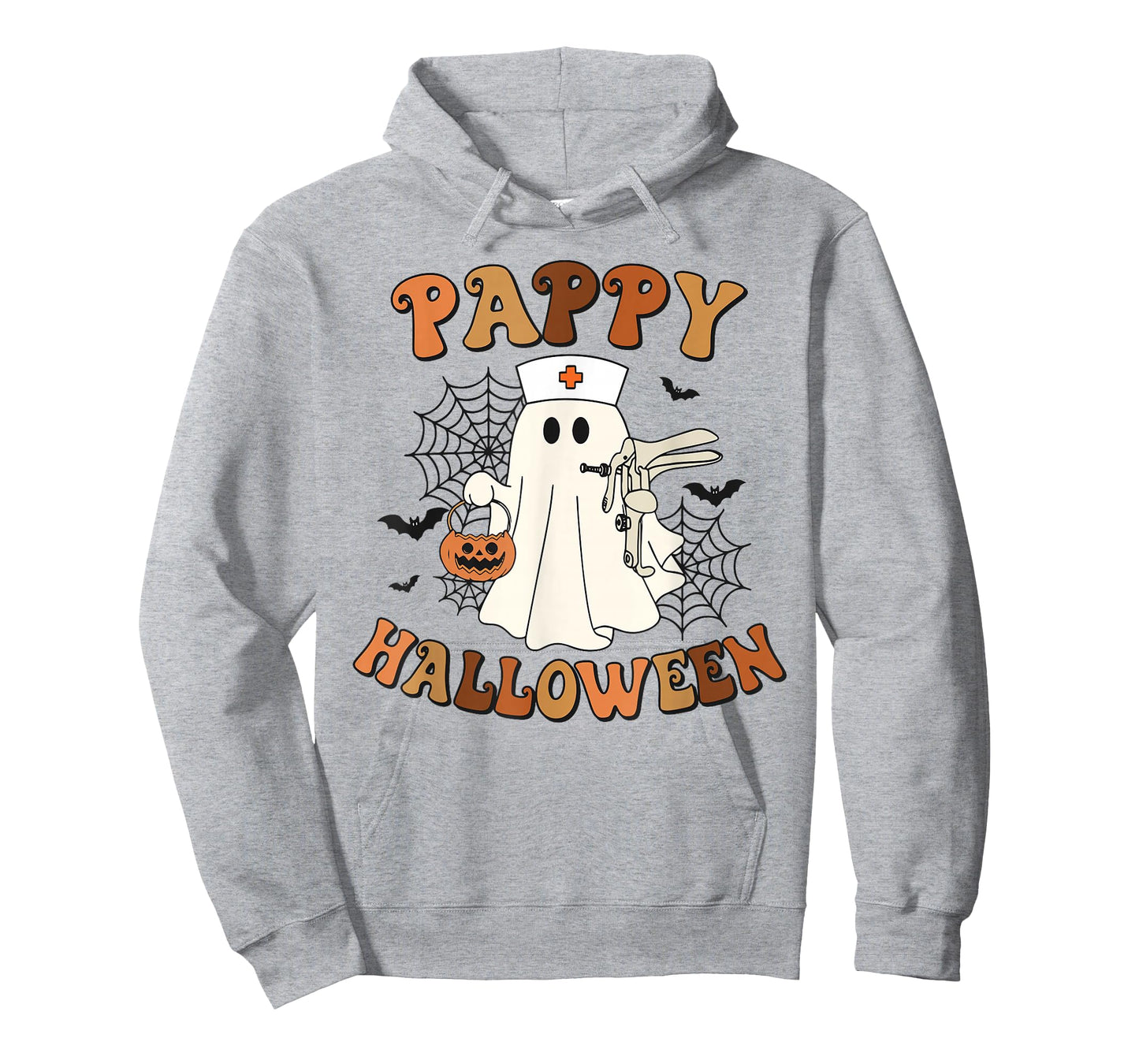 Pappy Halloween Ghost with Speculum OB Nursing Department T-Shirt