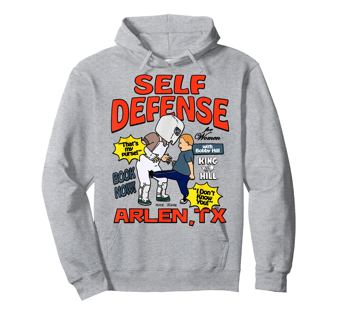 King of The Hill Bobby's Self Defense Class Cartoon T-Shirt