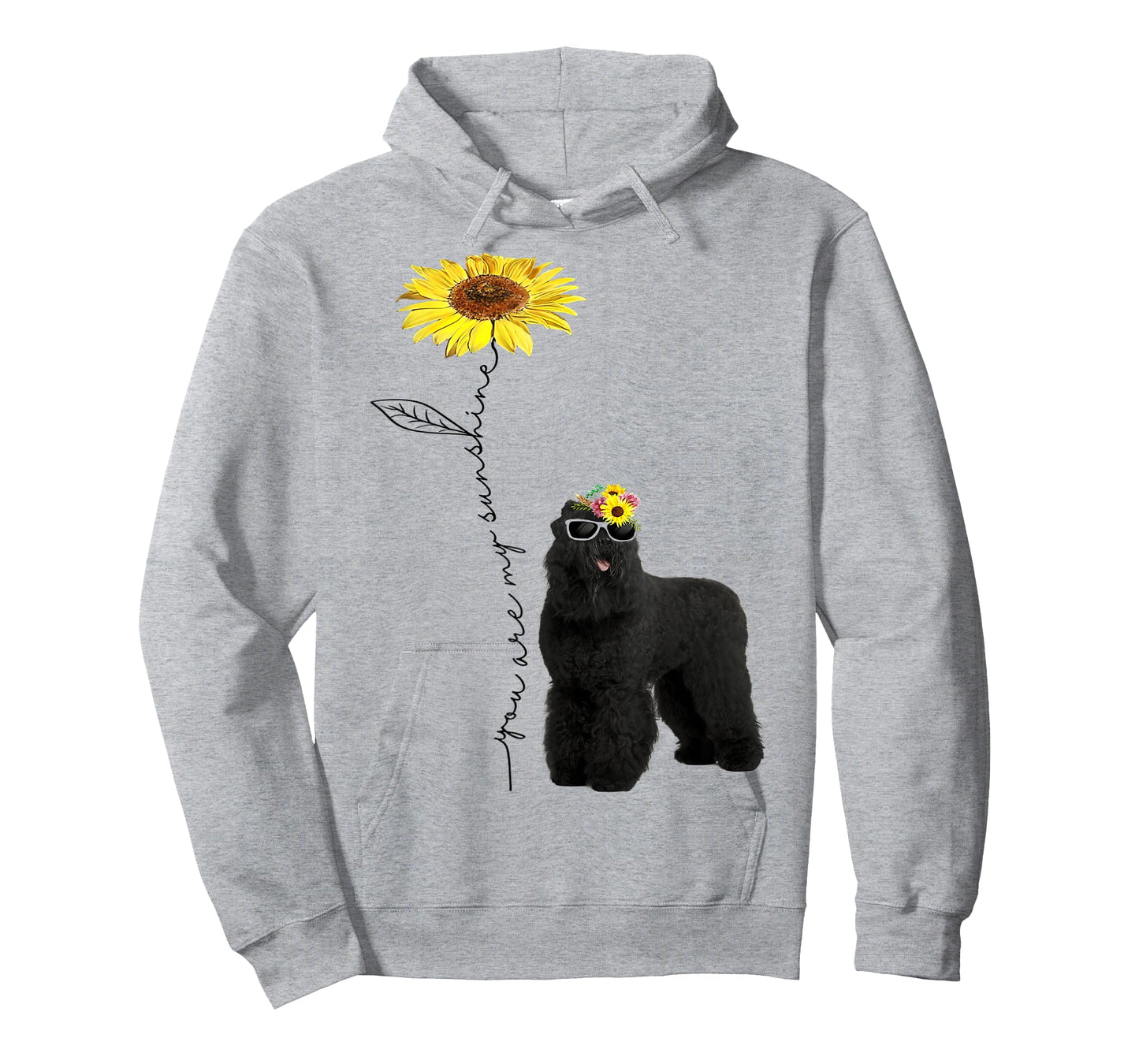 Black Russian Terrier, my friends, my sunshine T-Shirt