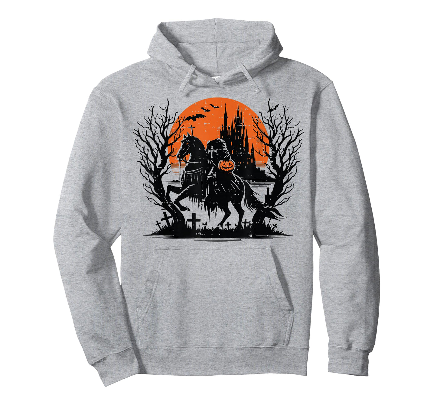 Halloween Headless Horseman Pumpkin Costume Men Women Kids T-Shirt