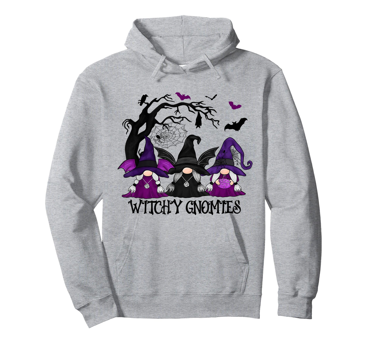 Witchy Gnomies Funny Gnome Halloween Matching Costume T-Shirt