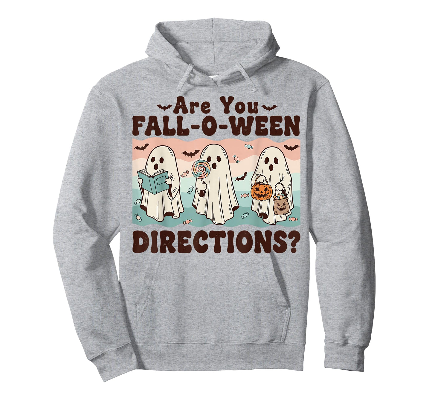 are You Fall-o-ween Directions Halloween Ghost Teacher Tee T-Shirt