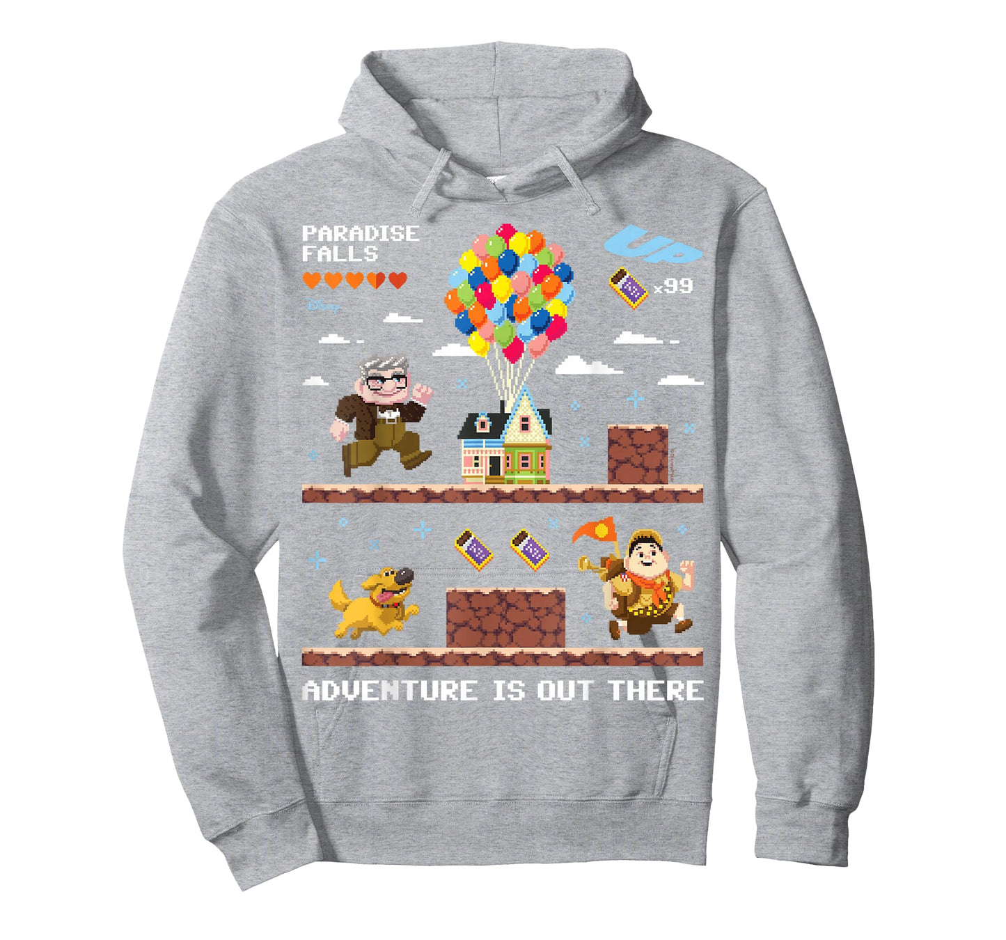 Up - Carl Dug Russell Video Game Adventure Is Out There T-Shirt