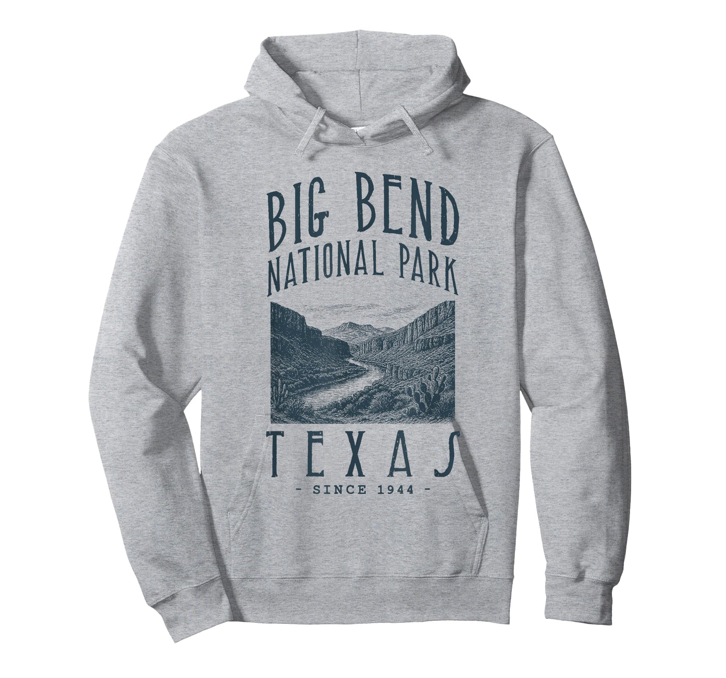 BIG BEND NATIONAL PARK, TEXAS. CAMPING, HIKER, VINTAGE T-Shirt