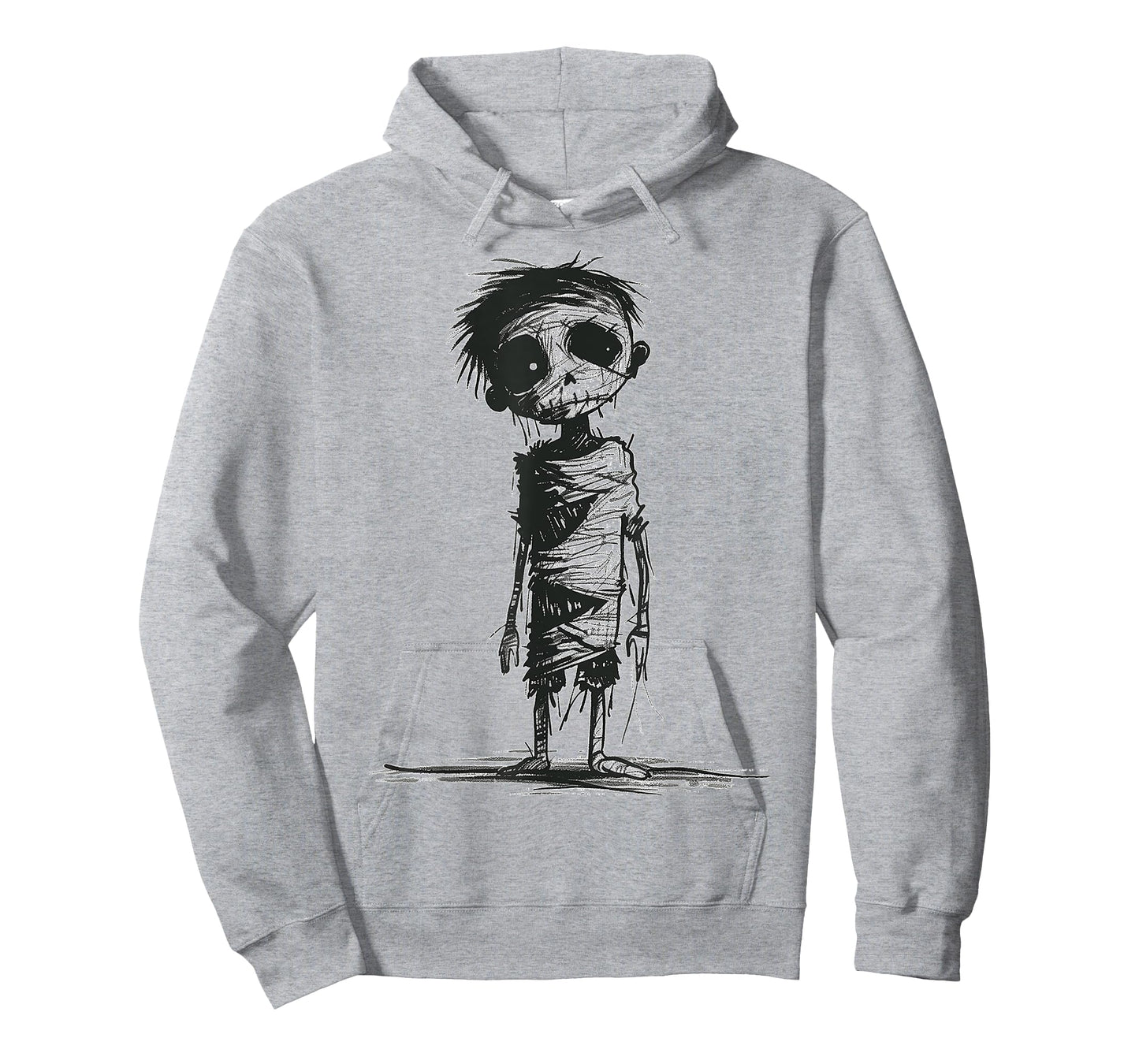 Zombie Costume Halloween Graphic Art Zombie T-Shirt