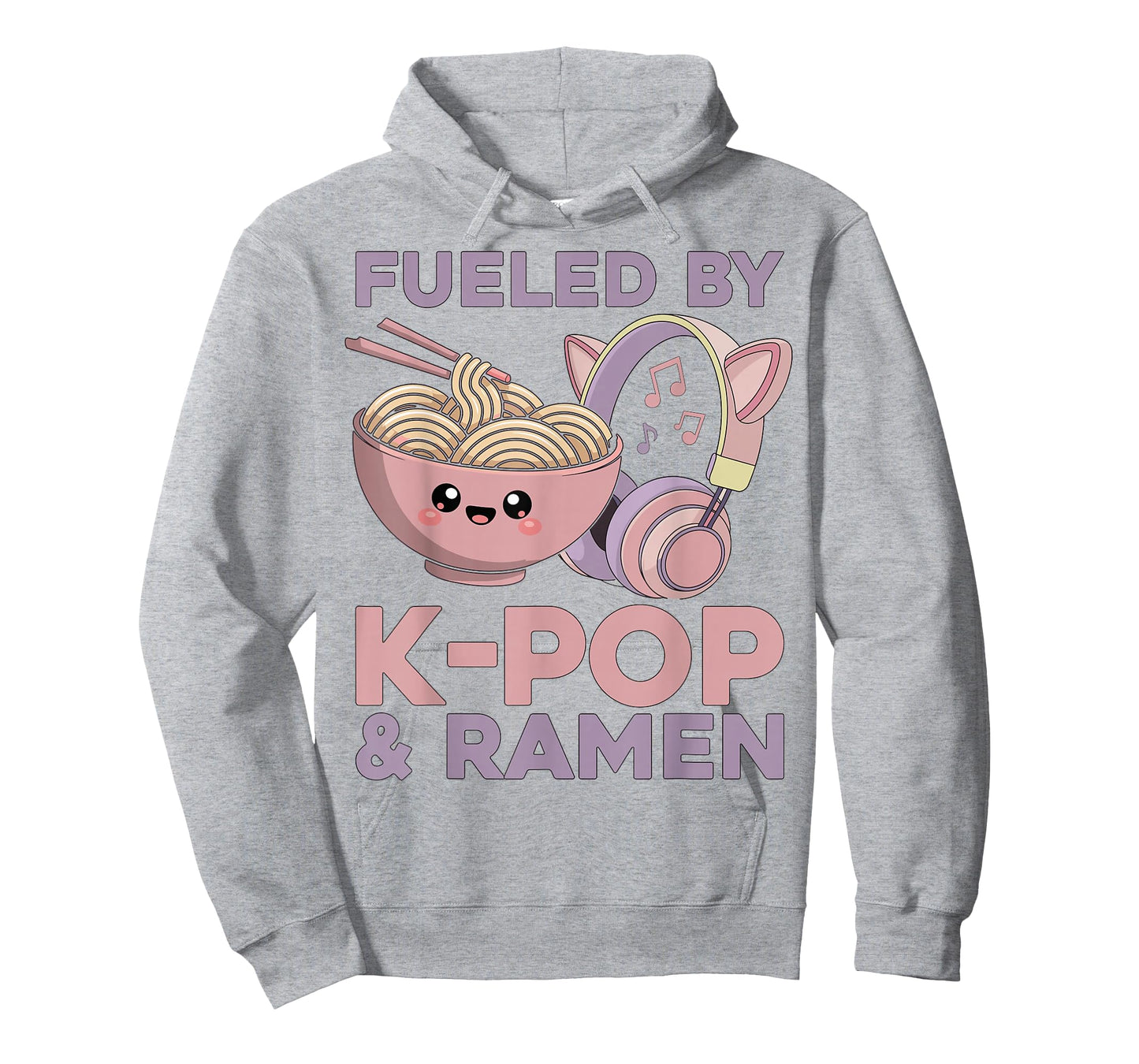 Ramen Kpop Fueled by K-Pop & Ramen K Pop T-Shirt